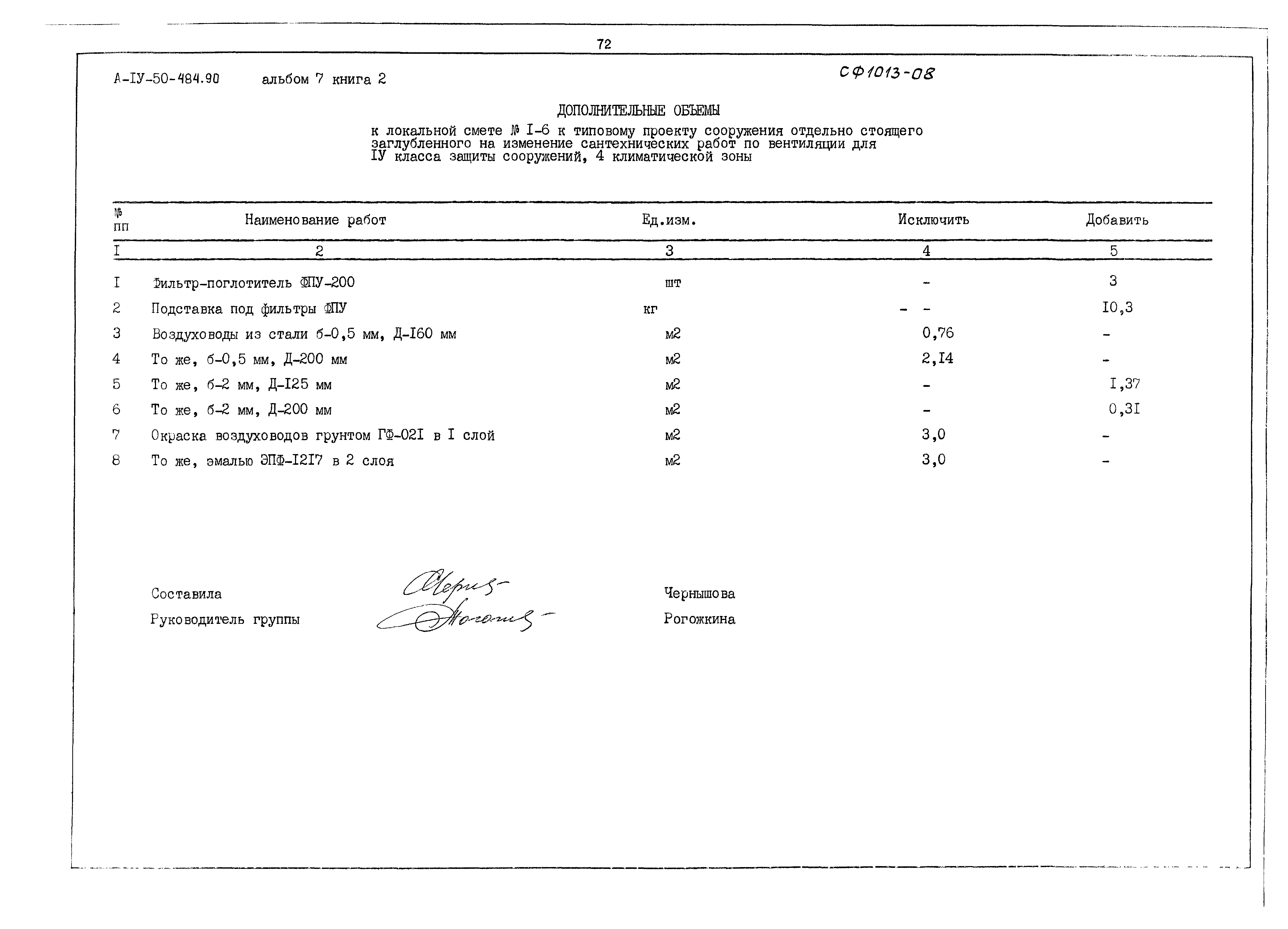 Типовой проект А-IV-50-484.90