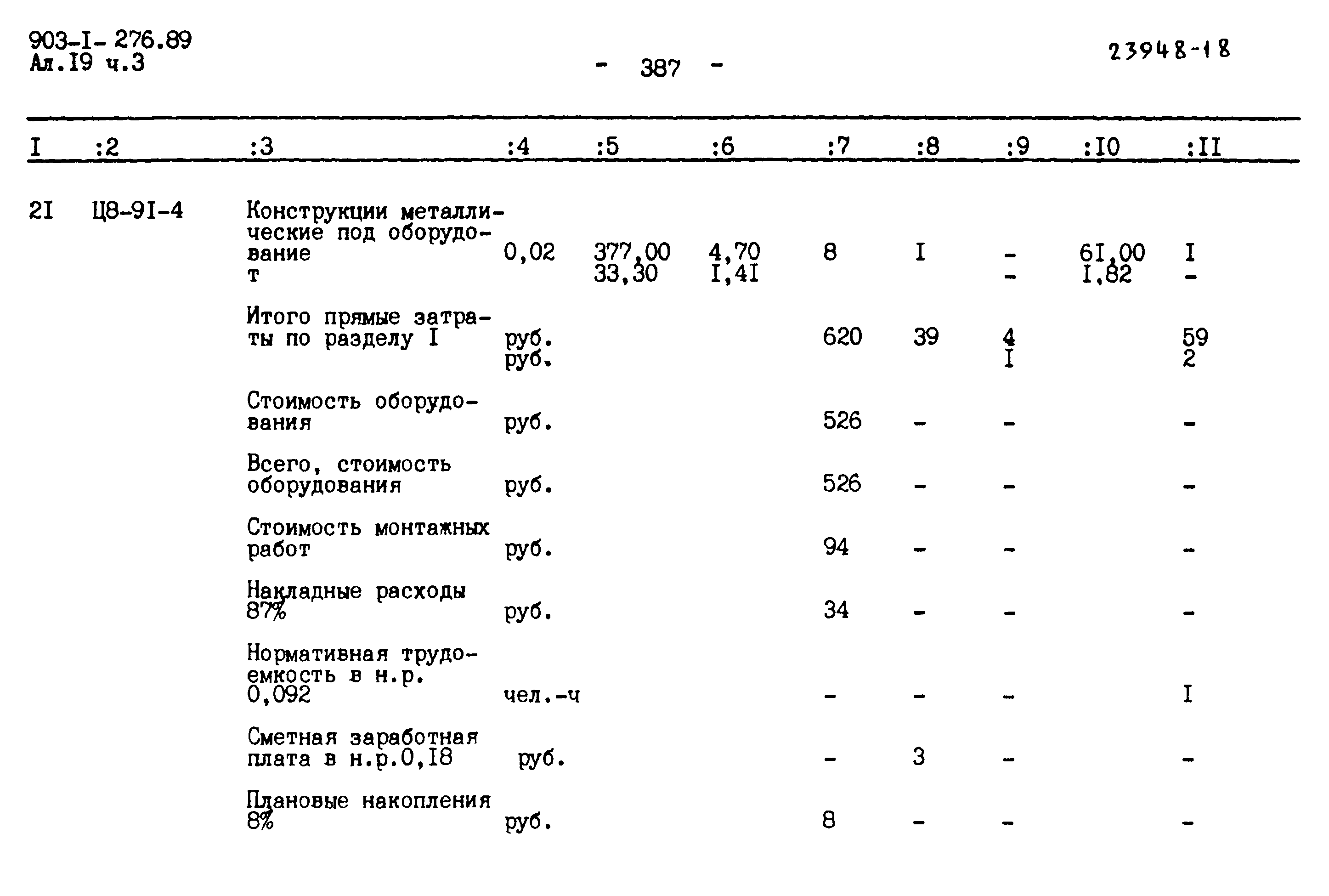 Типовой проект 903-1-276.89