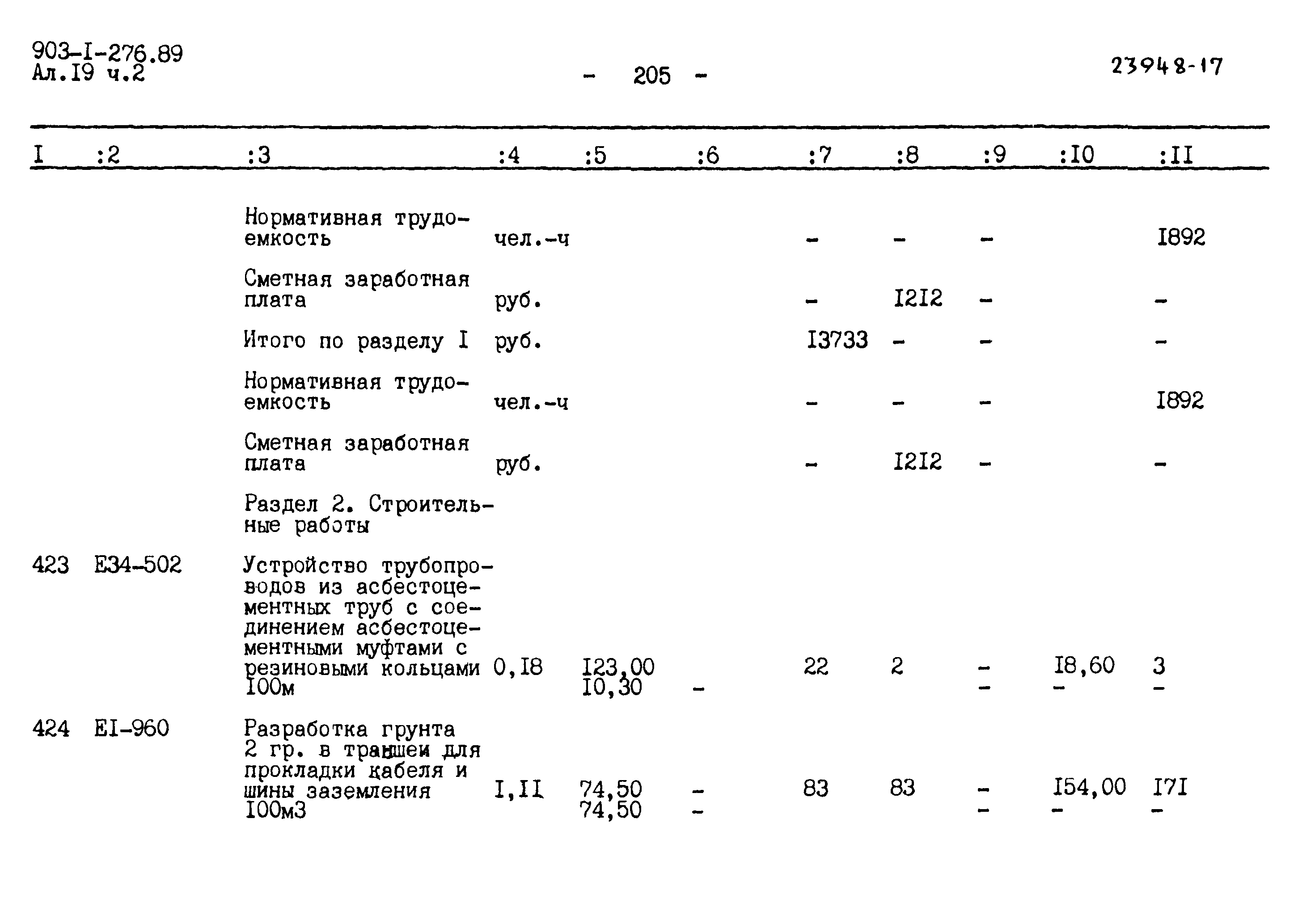 Типовой проект 903-1-276.89