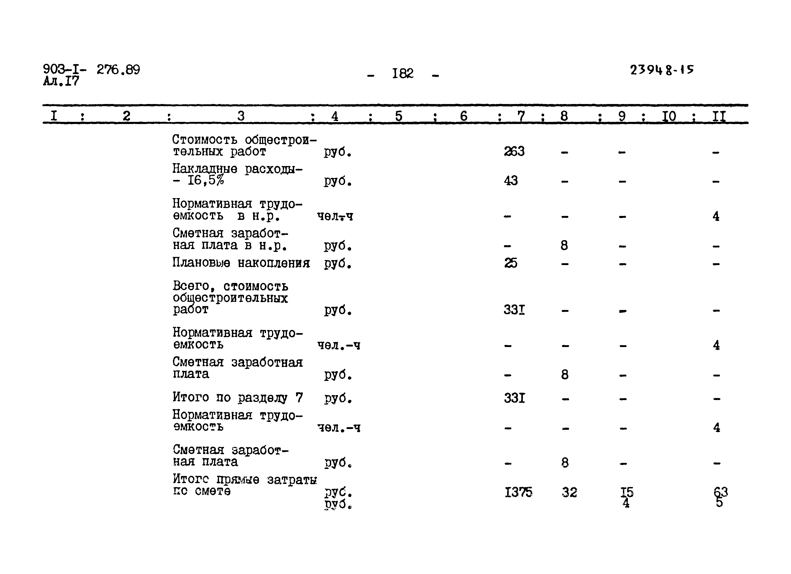 Типовой проект 903-1-276.89