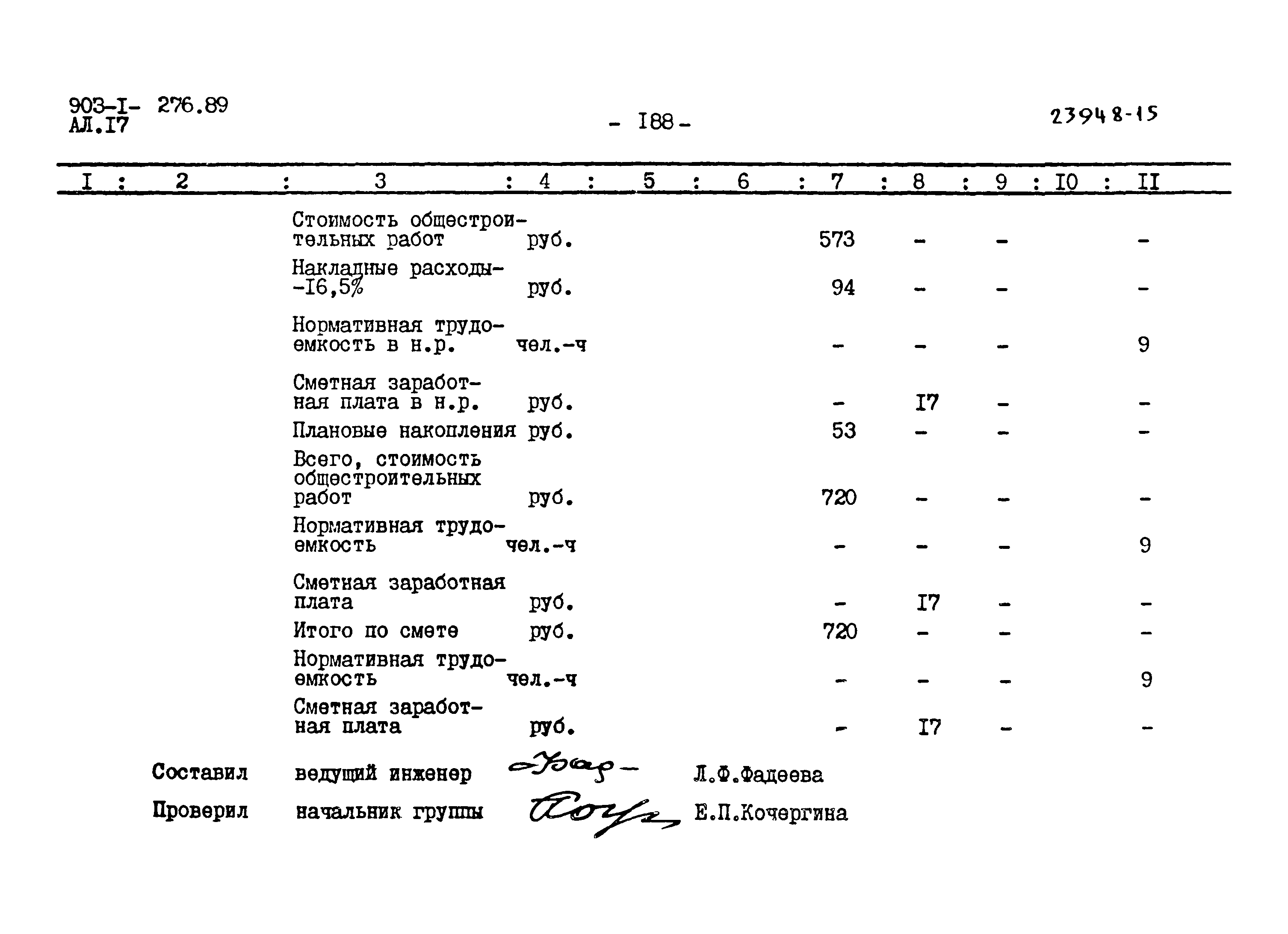 Типовой проект 903-1-276.89