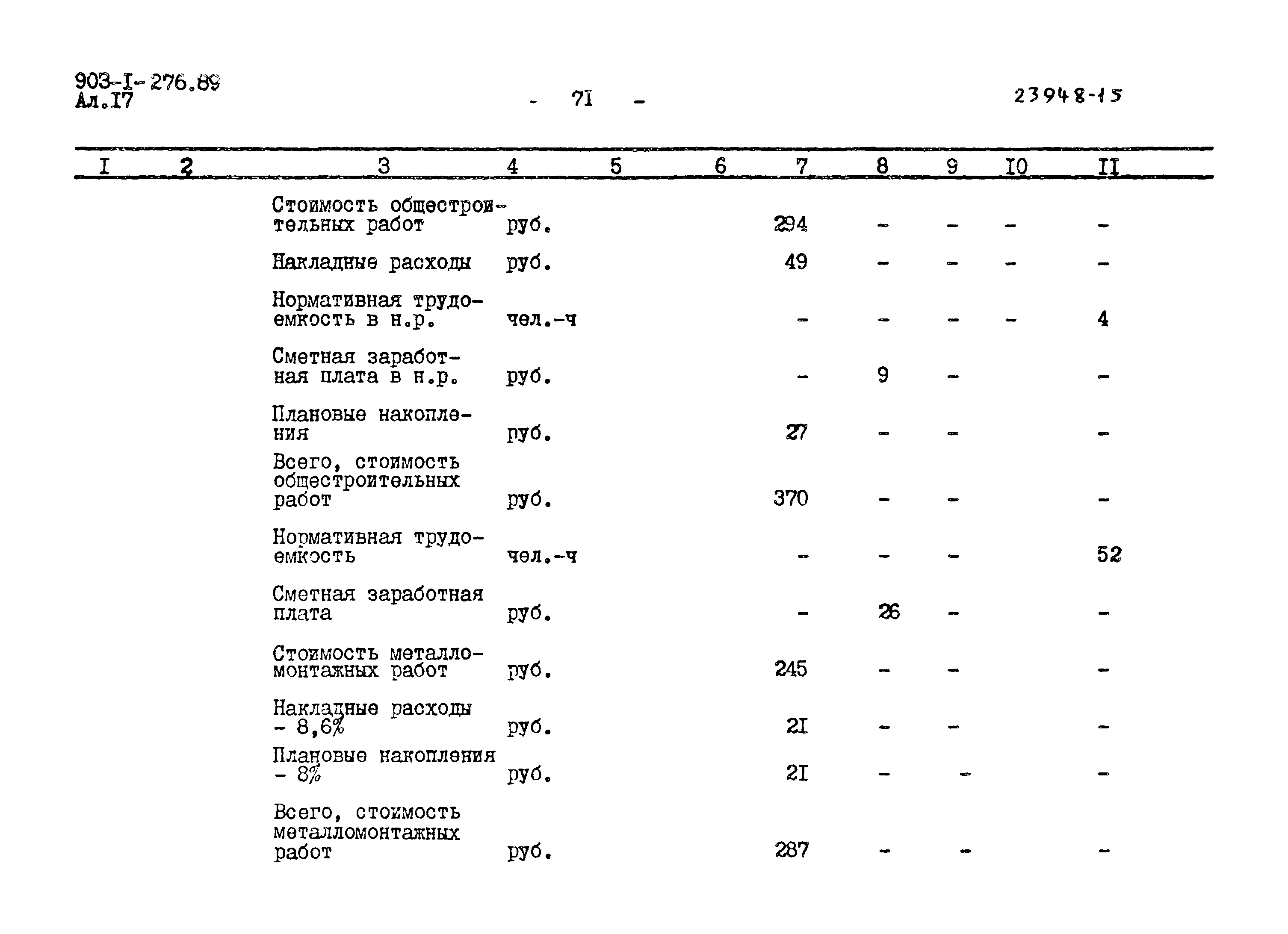 Типовой проект 903-1-276.89