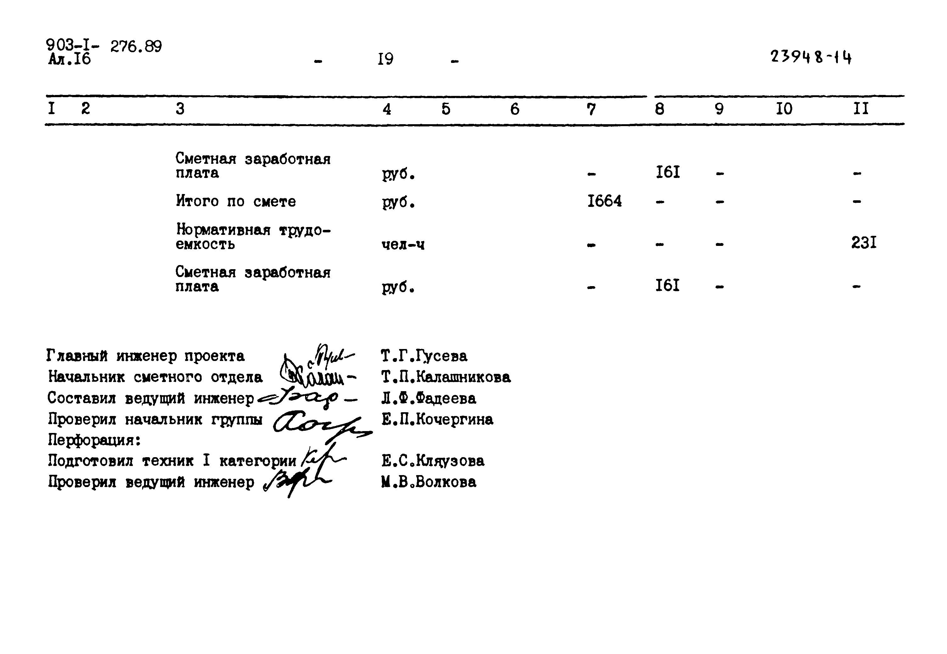 Типовой проект 903-1-276.89