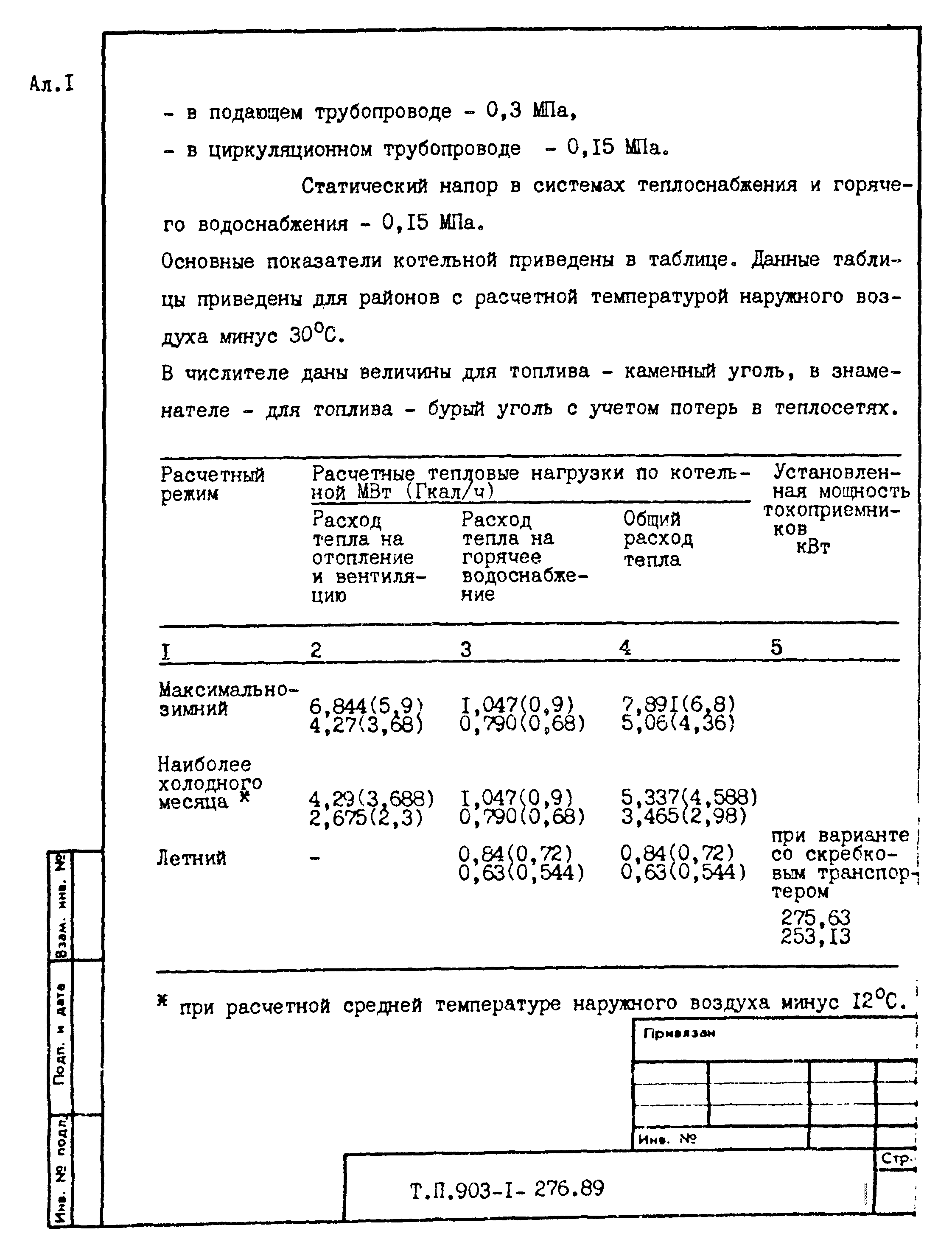 Типовой проект 903-1-276.89