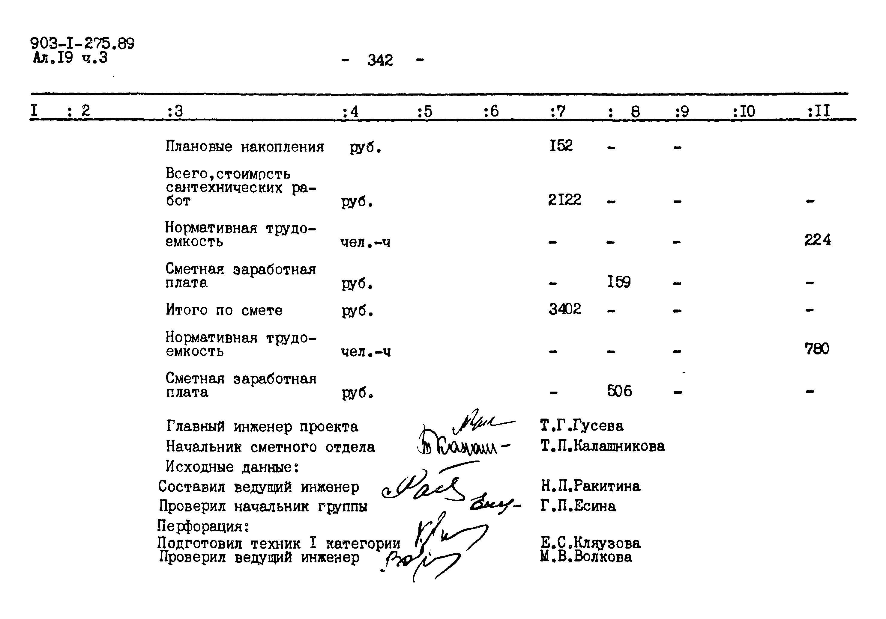 Типовой проект 903-1-275.89