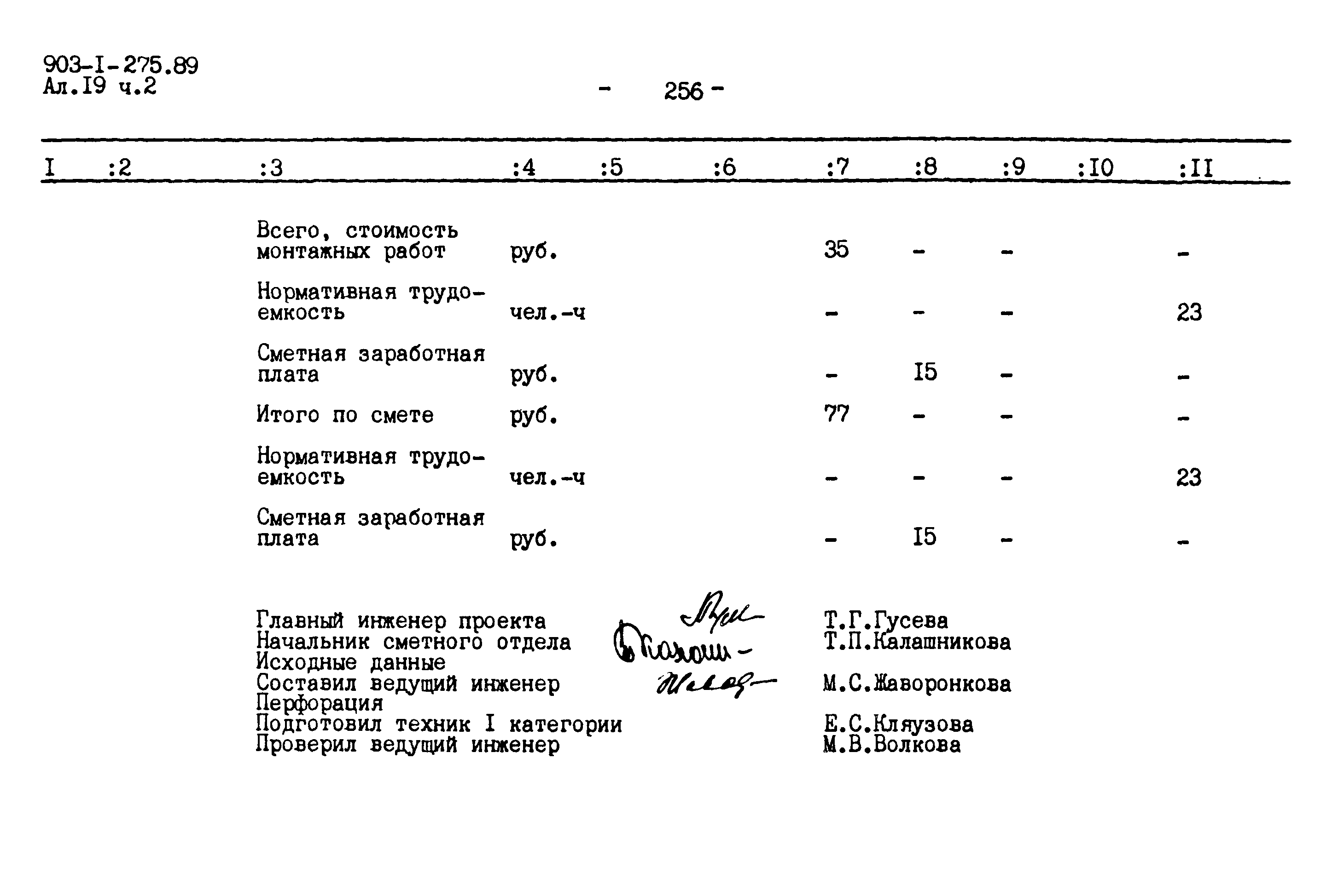 Типовой проект 903-1-275.89