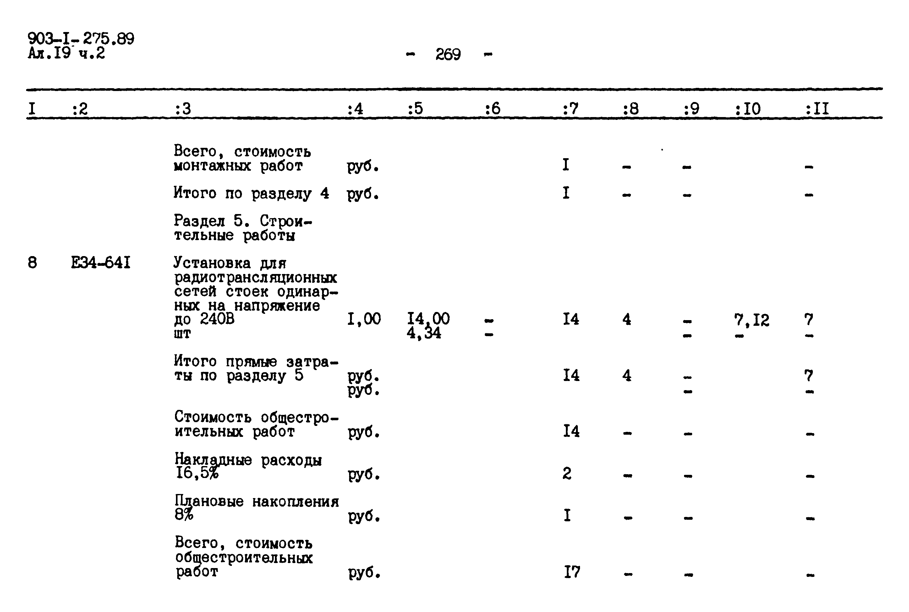 Типовой проект 903-1-275.89