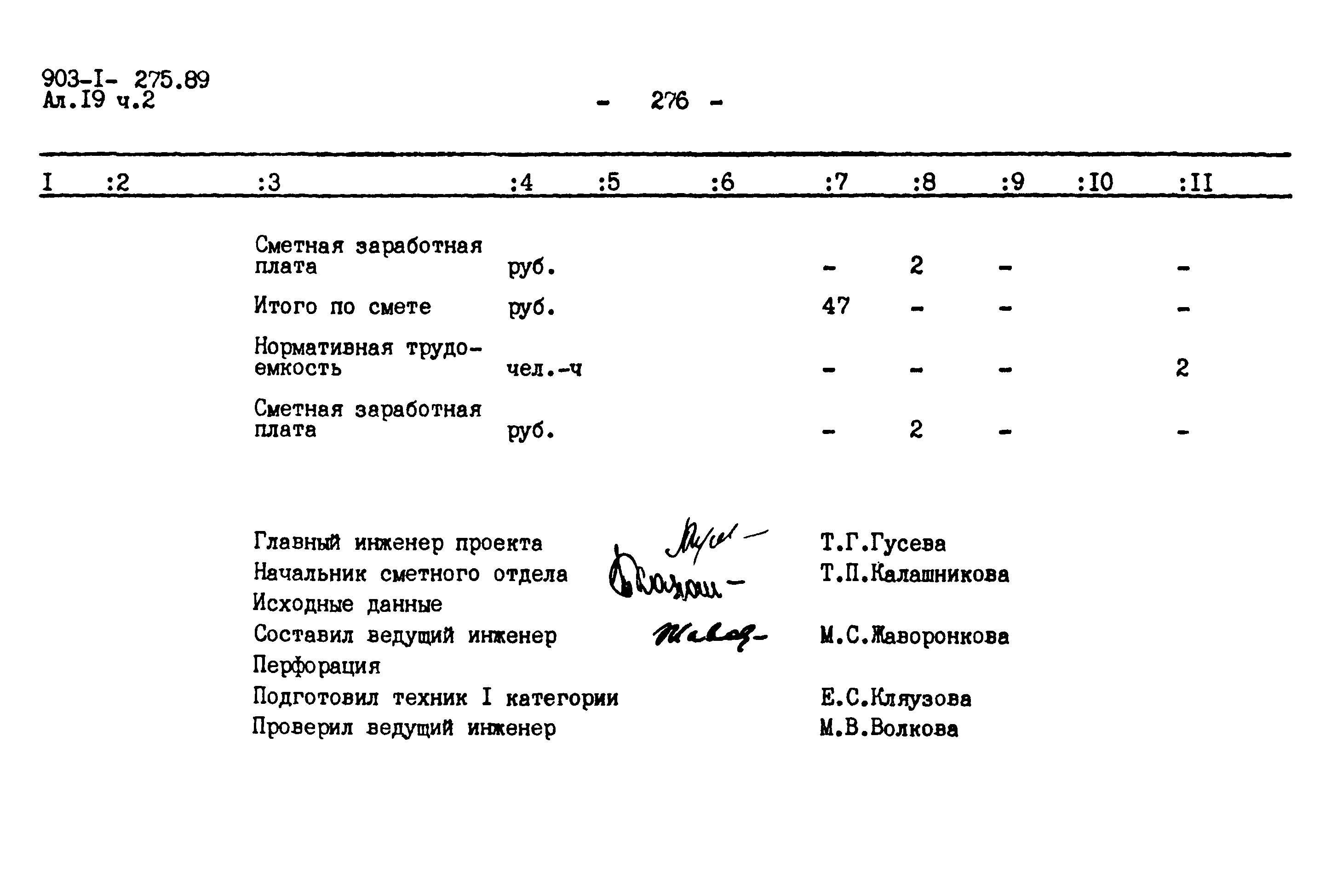 Типовой проект 903-1-275.89