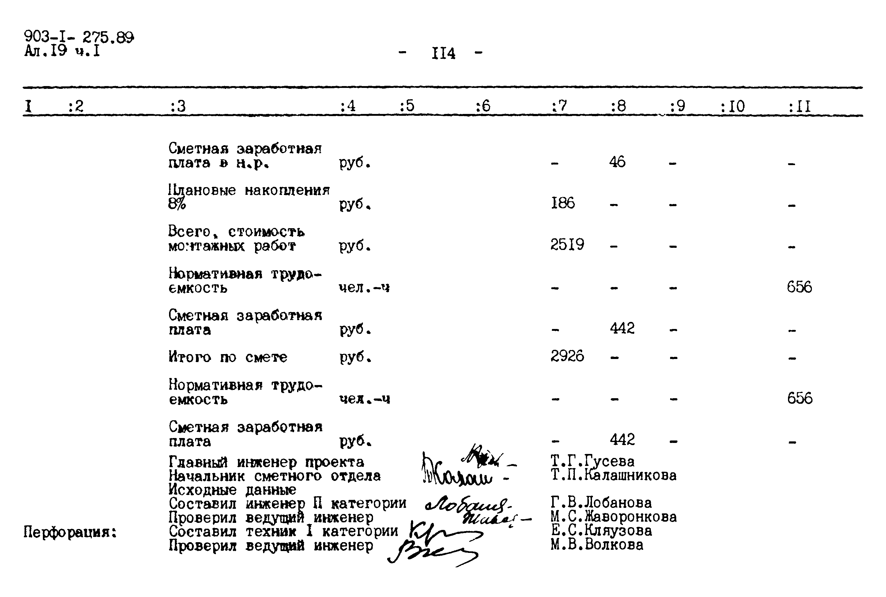 Типовой проект 903-1-275.89