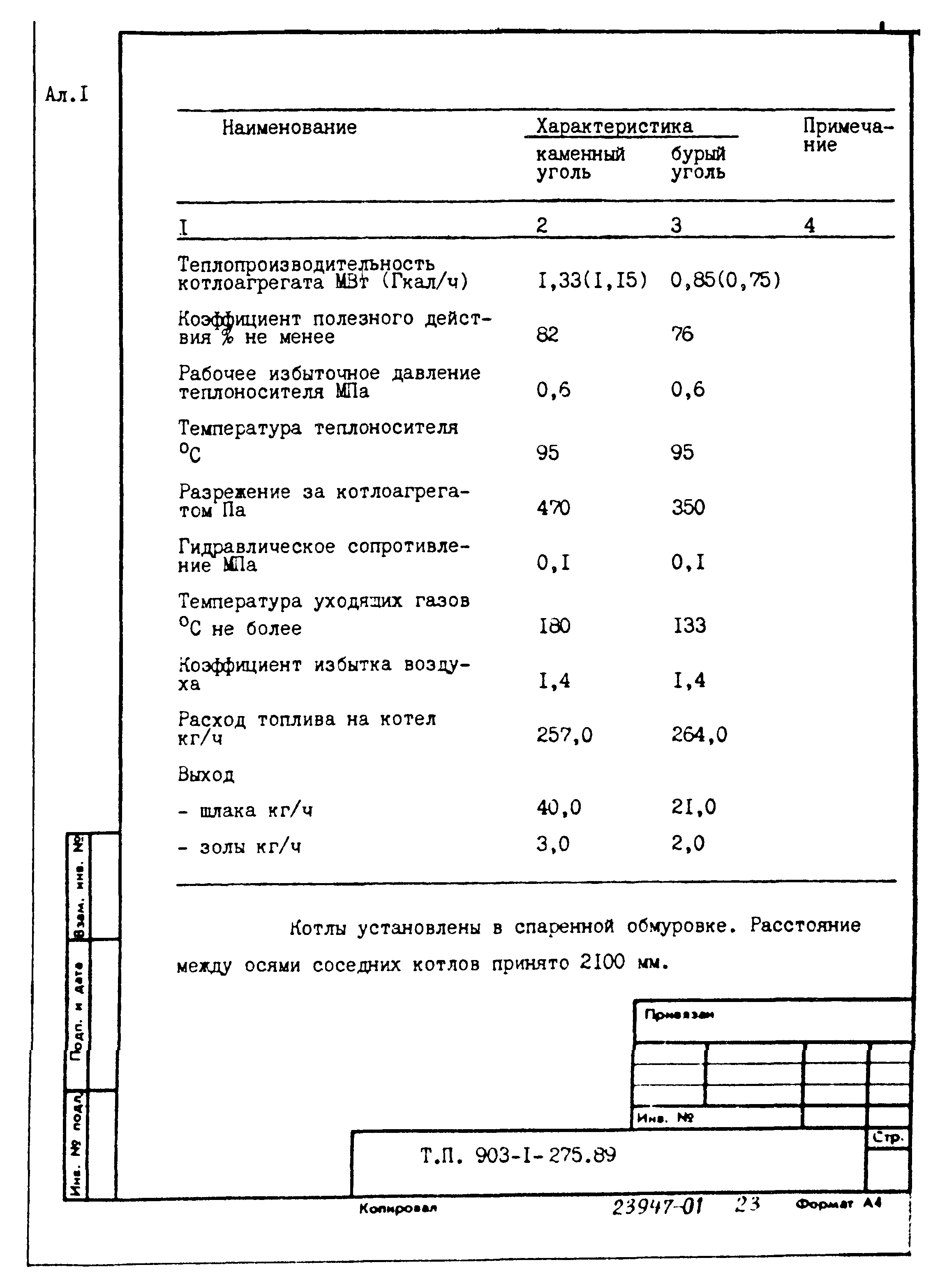 Типовой проект 903-1-275.89