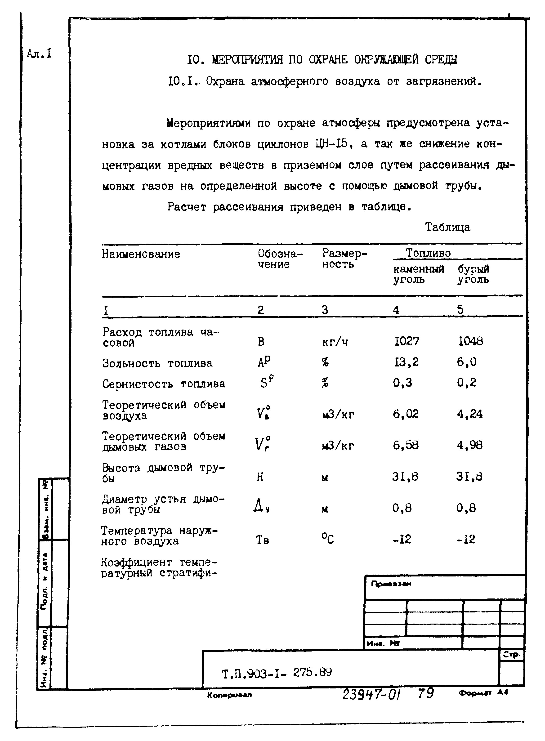 Типовой проект 903-1-275.89