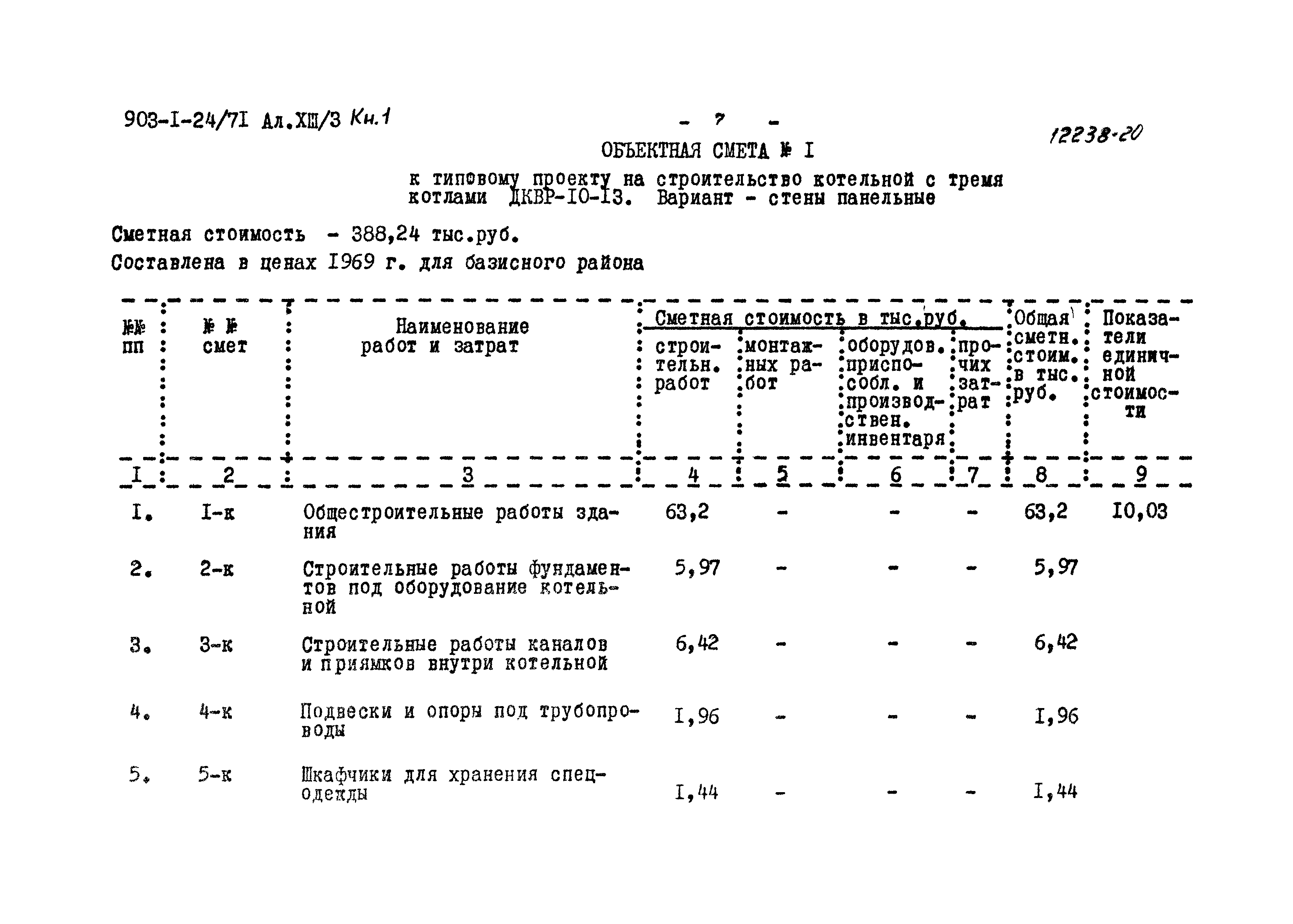 Типовой проект 903-1-24/71