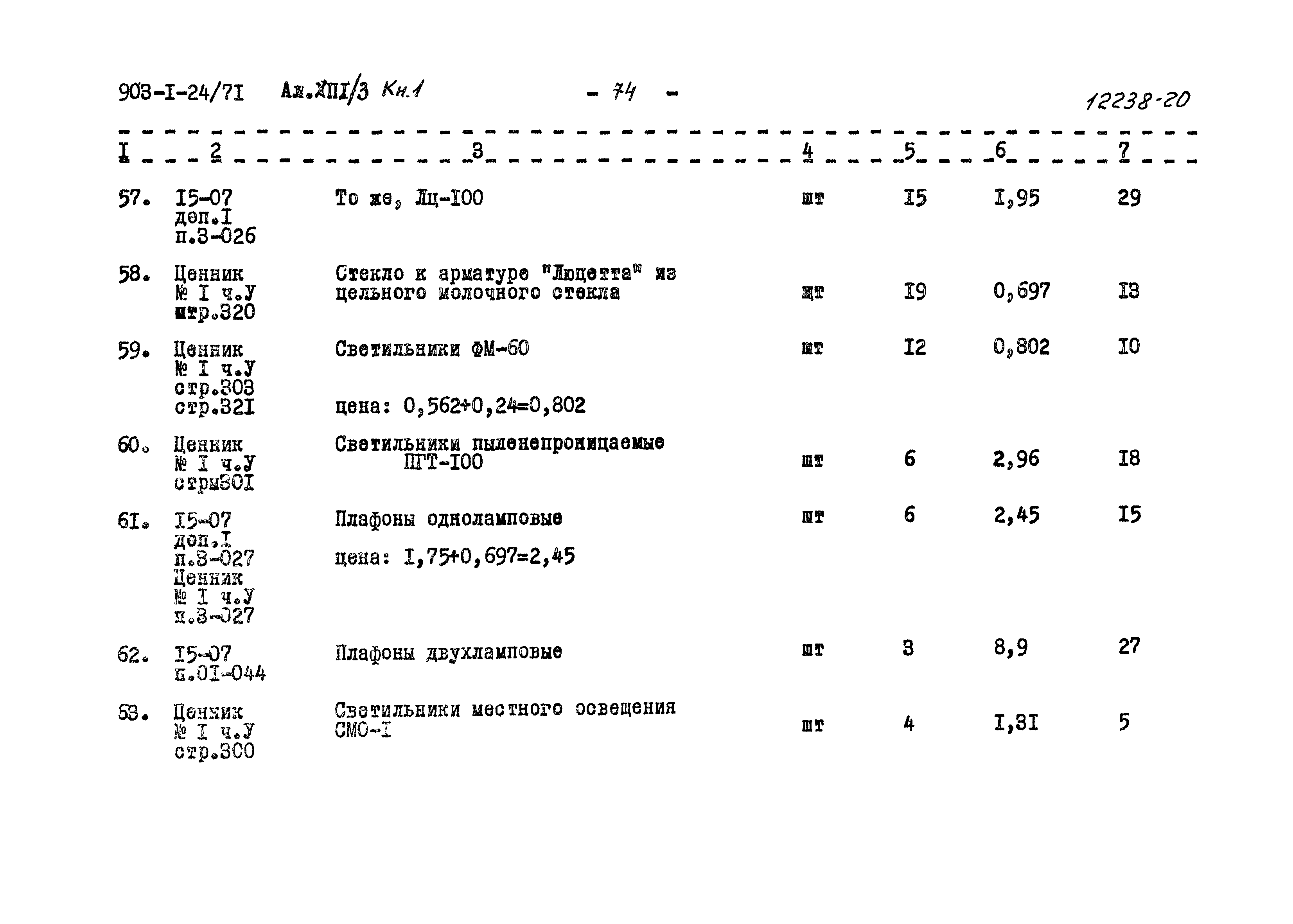 Типовой проект 903-1-24/71