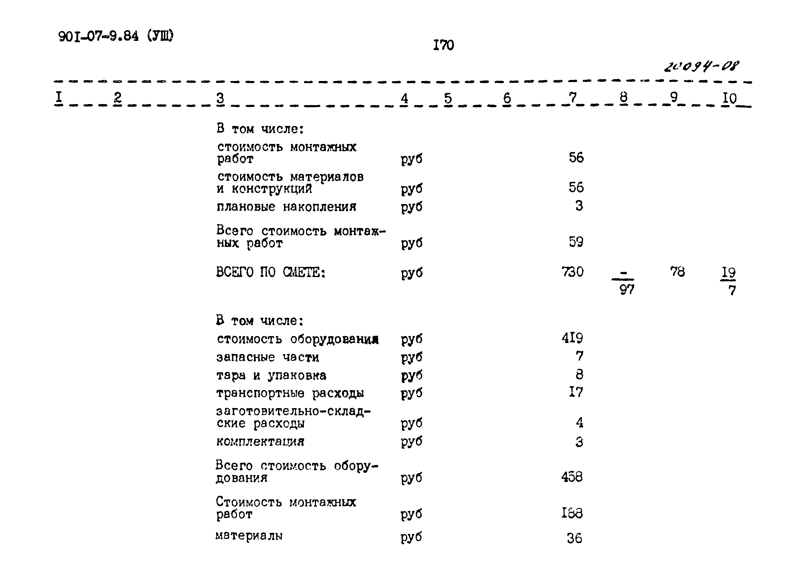 Типовые проектные решения 901-07-9.84