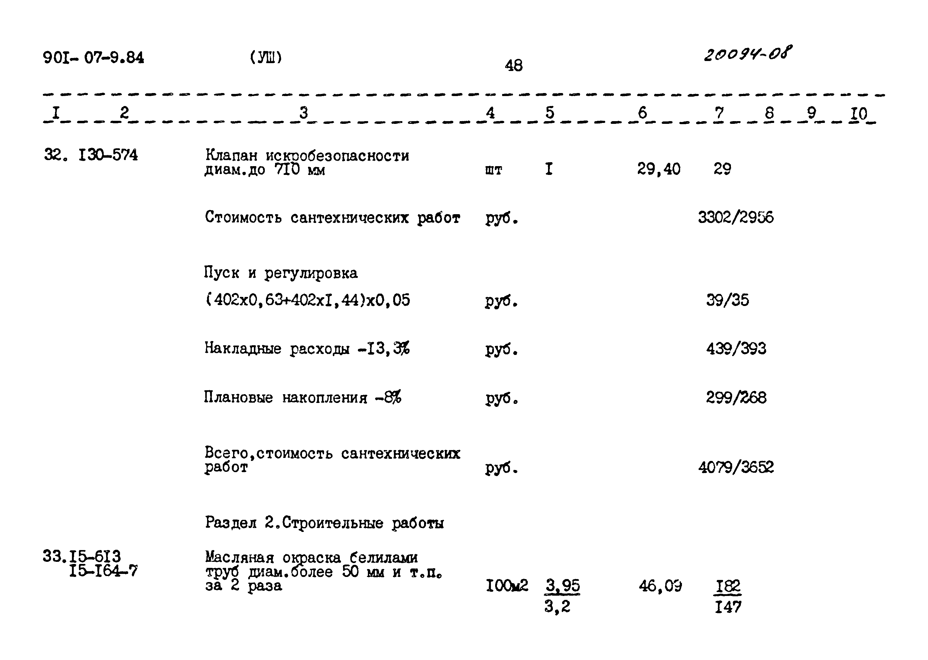 Типовые проектные решения 901-07-9.84