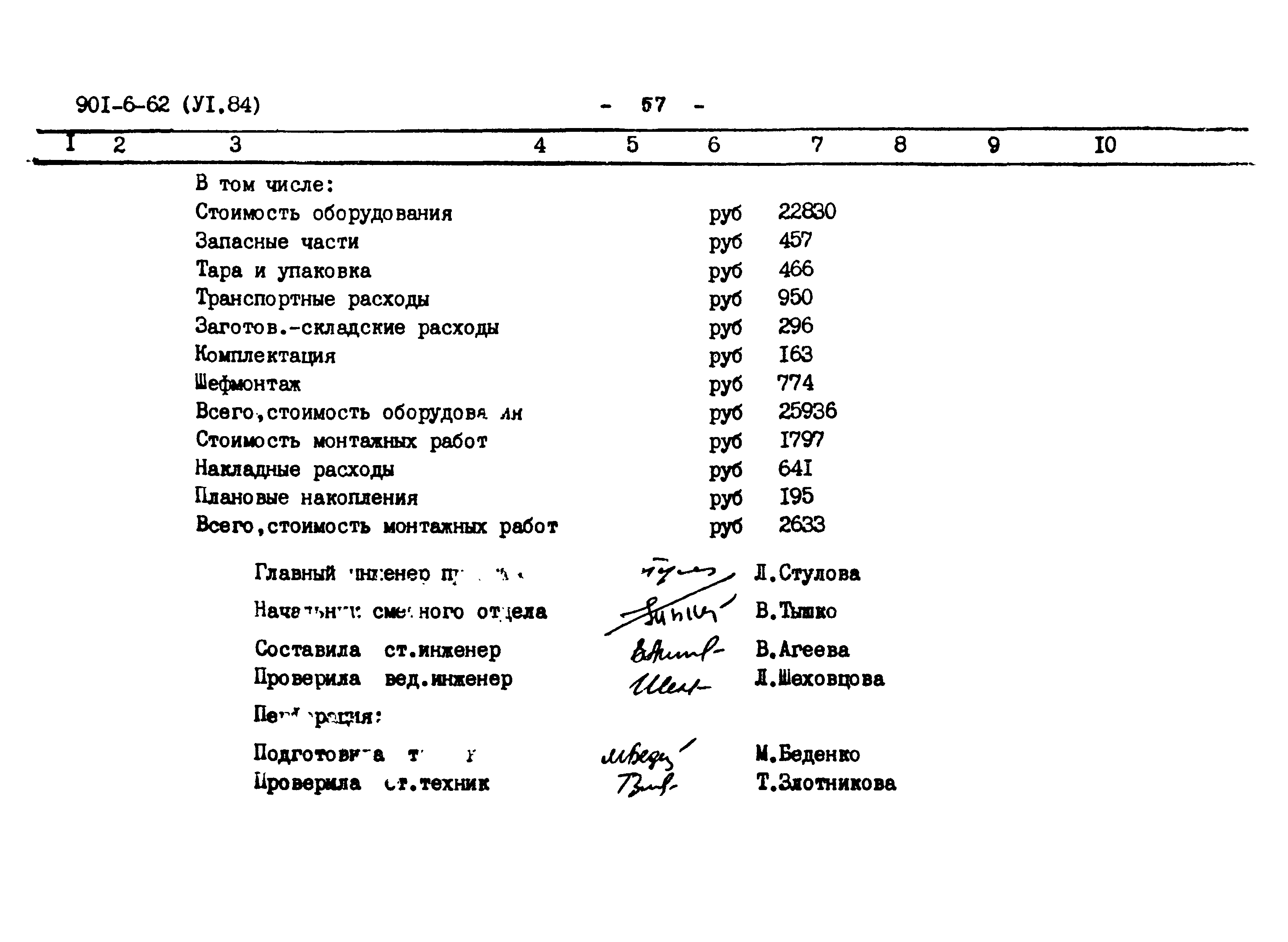 Типовой проект 901-6-62