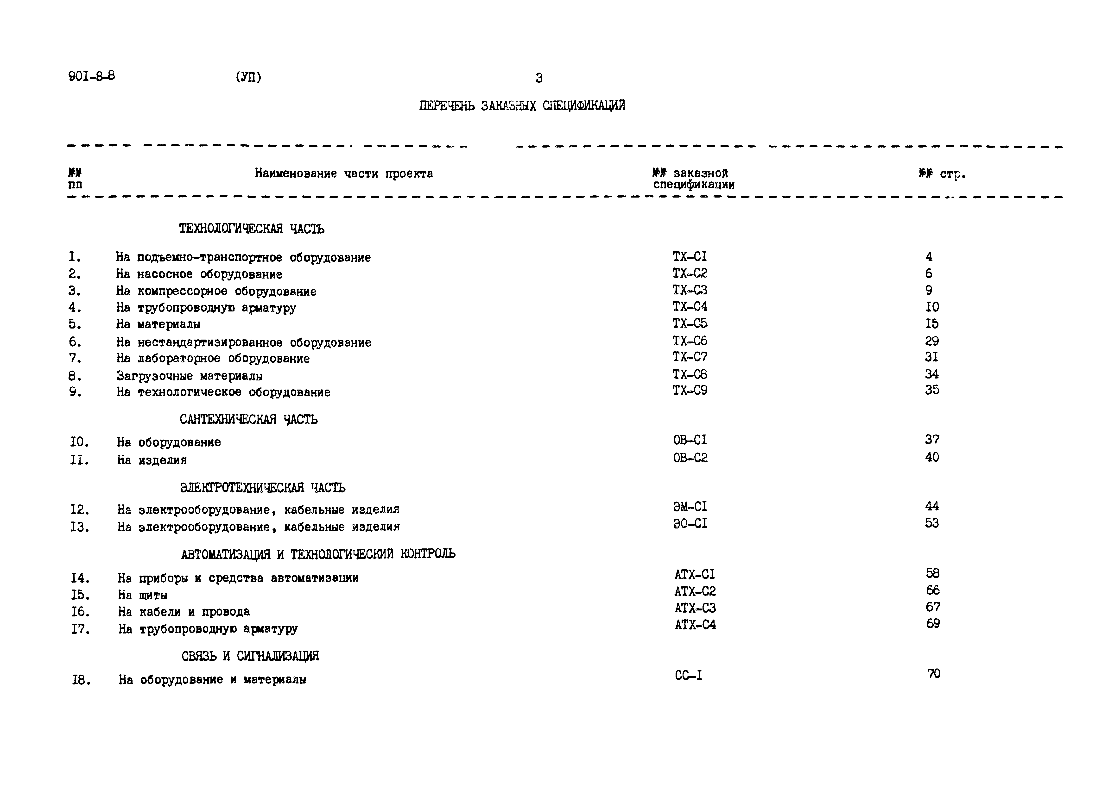 Типовой проект 901-8-8