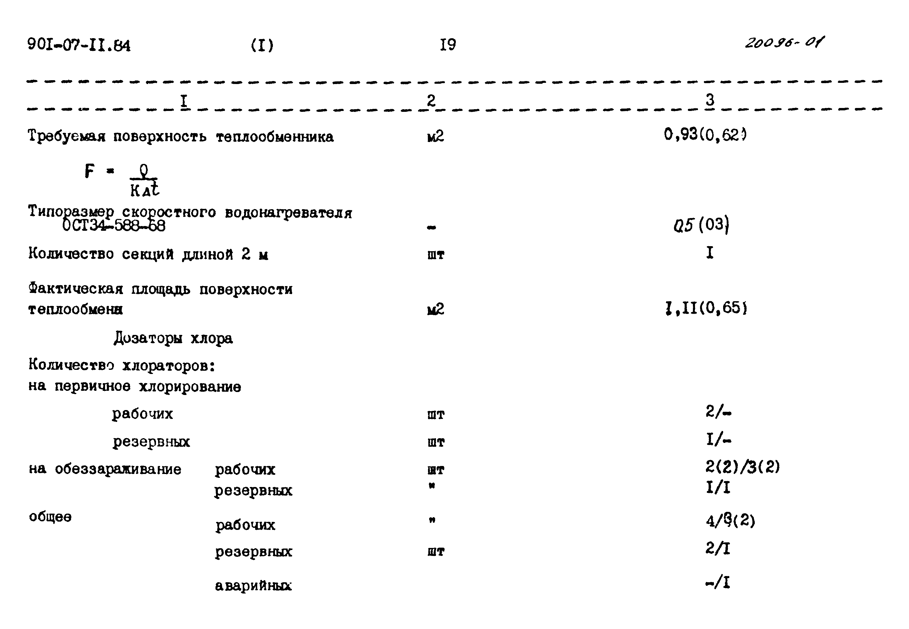 Типовые проектные решения 901-07-11.84