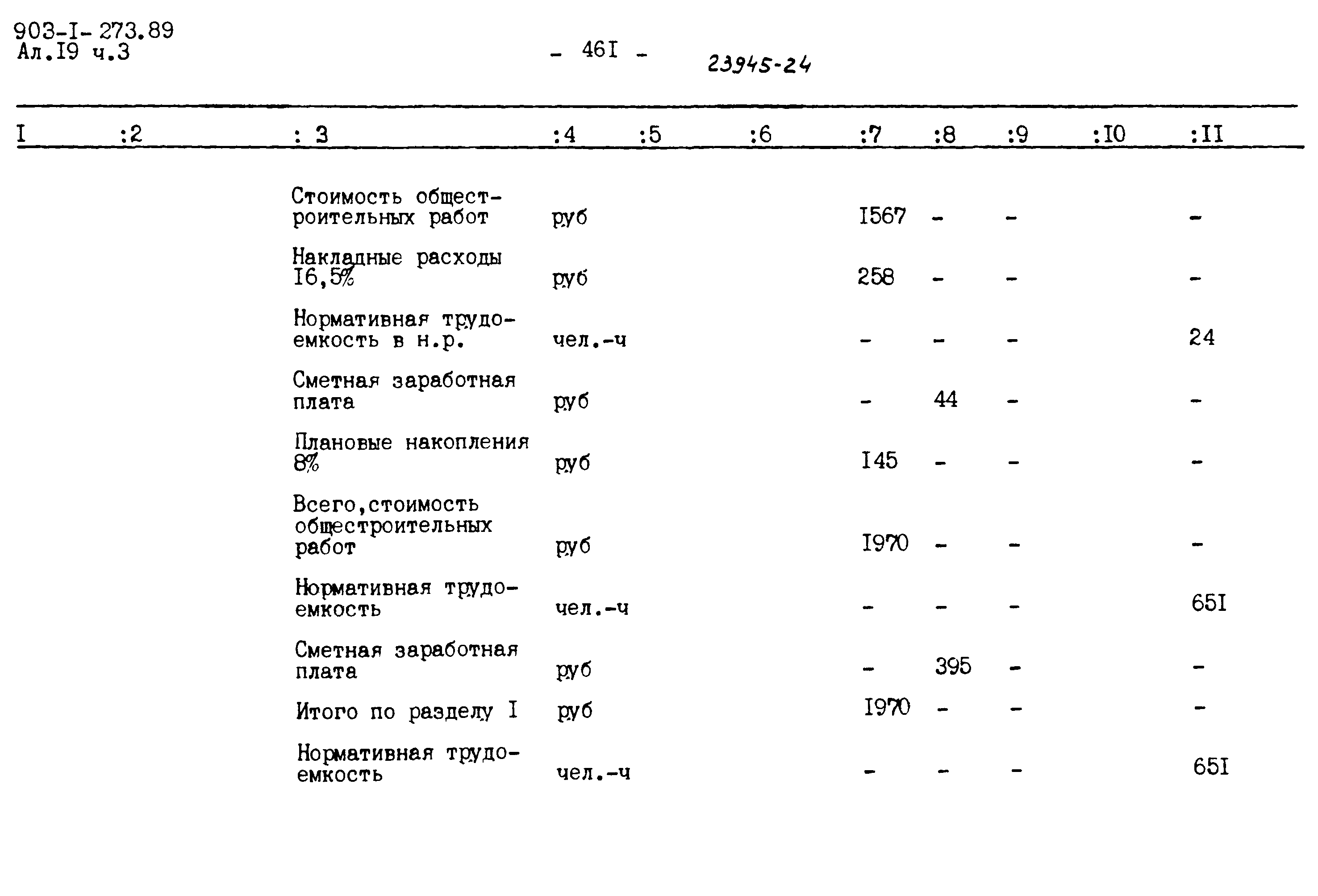 Типовой проект 903-1-273.89