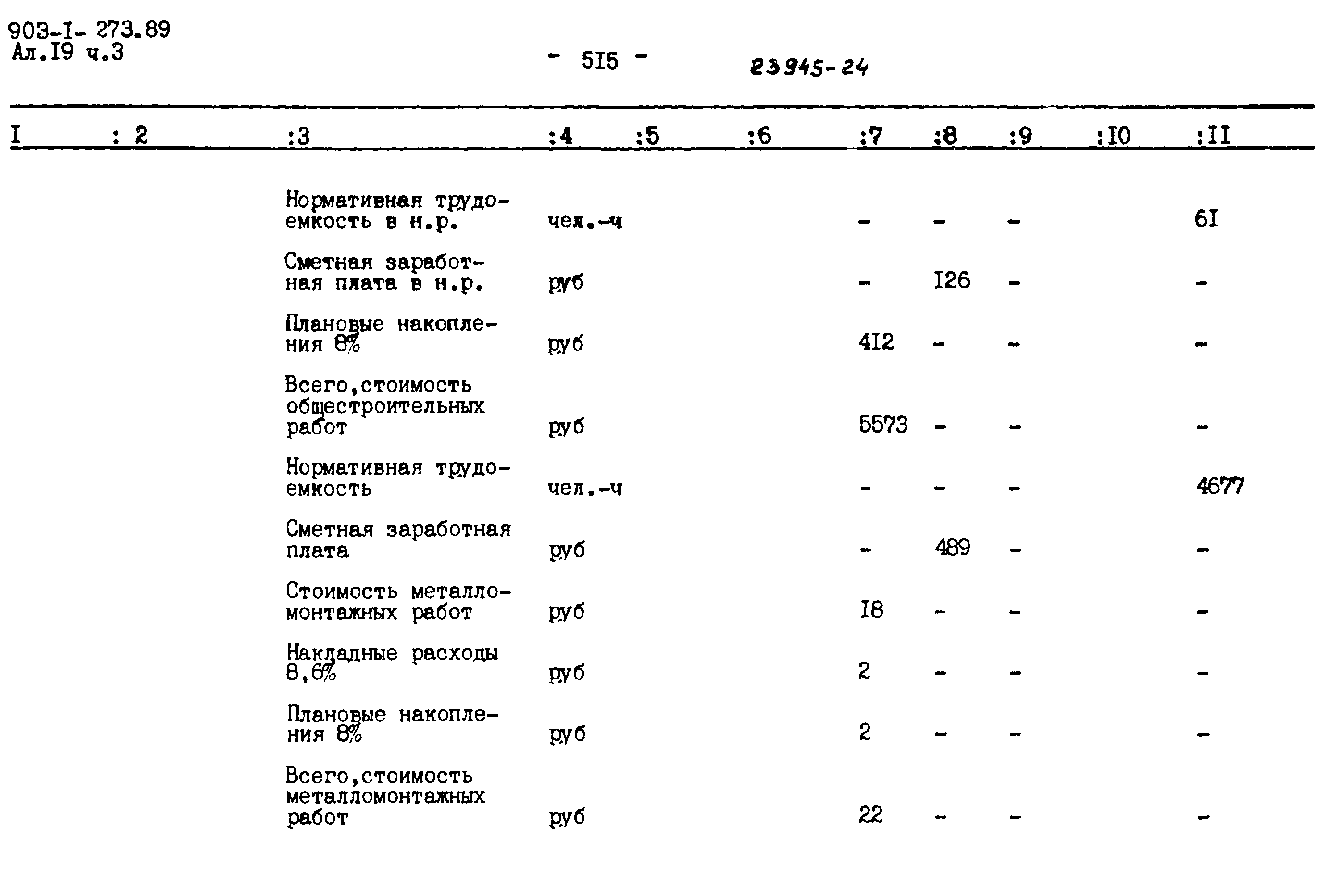 Типовой проект 903-1-273.89