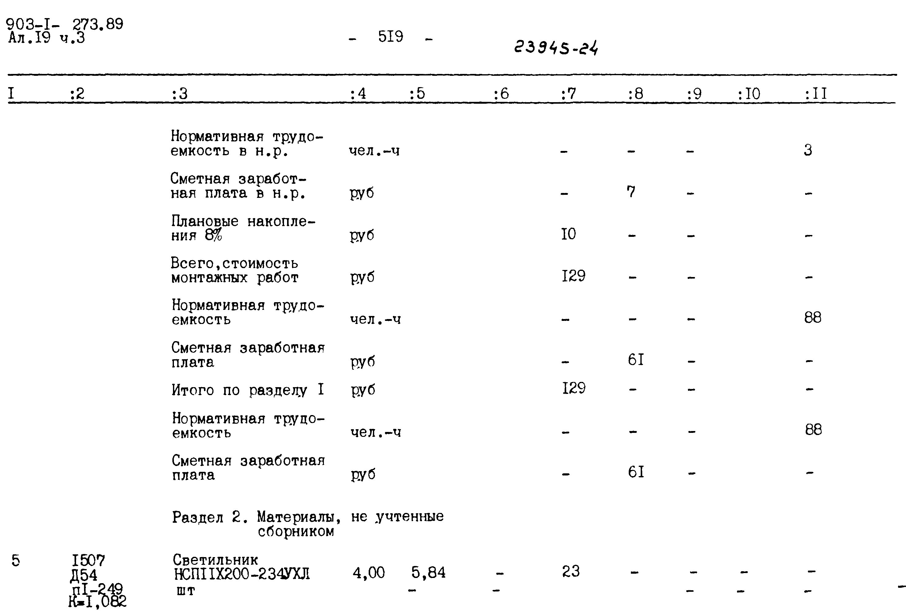 Типовой проект 903-1-273.89