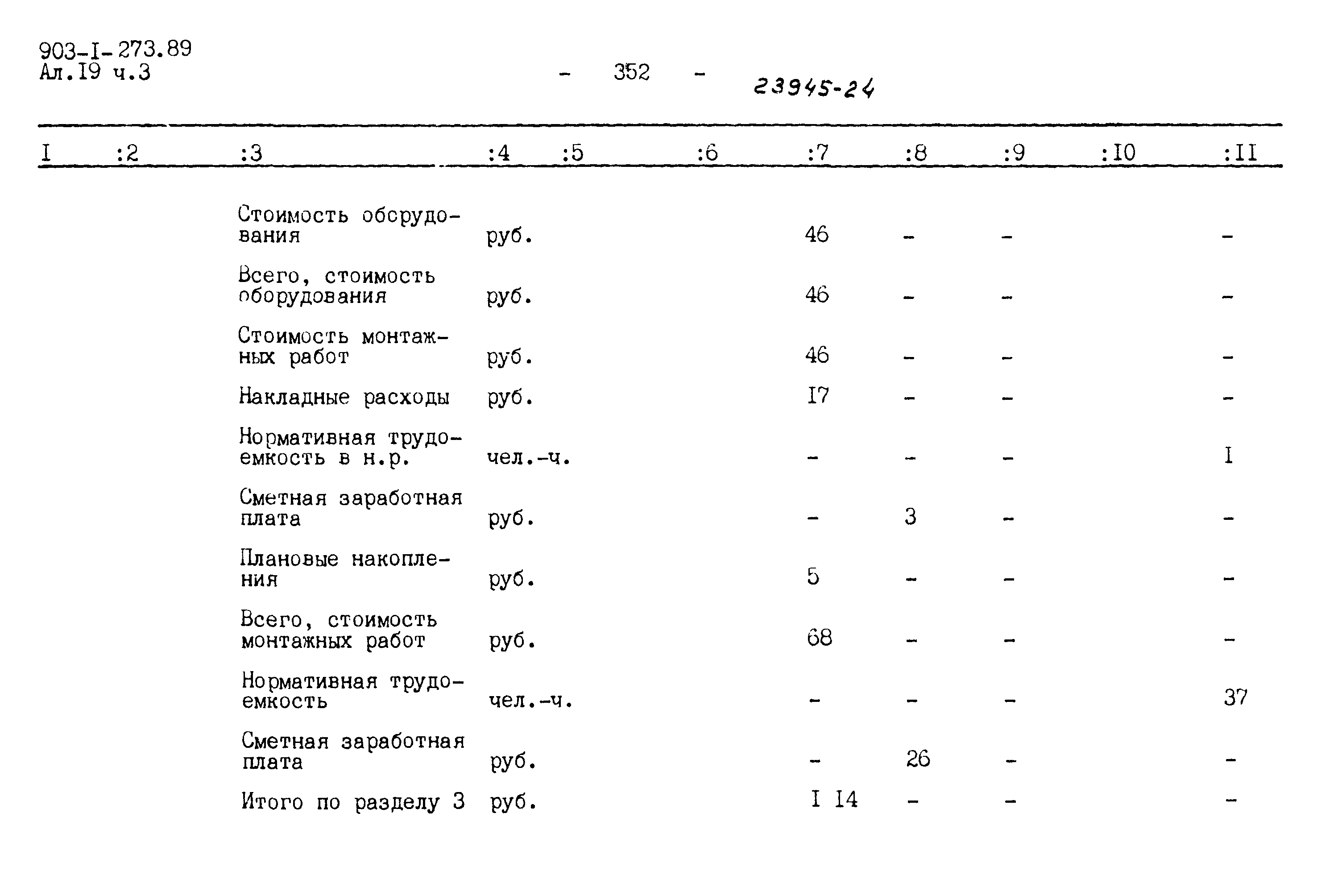 Типовой проект 903-1-273.89