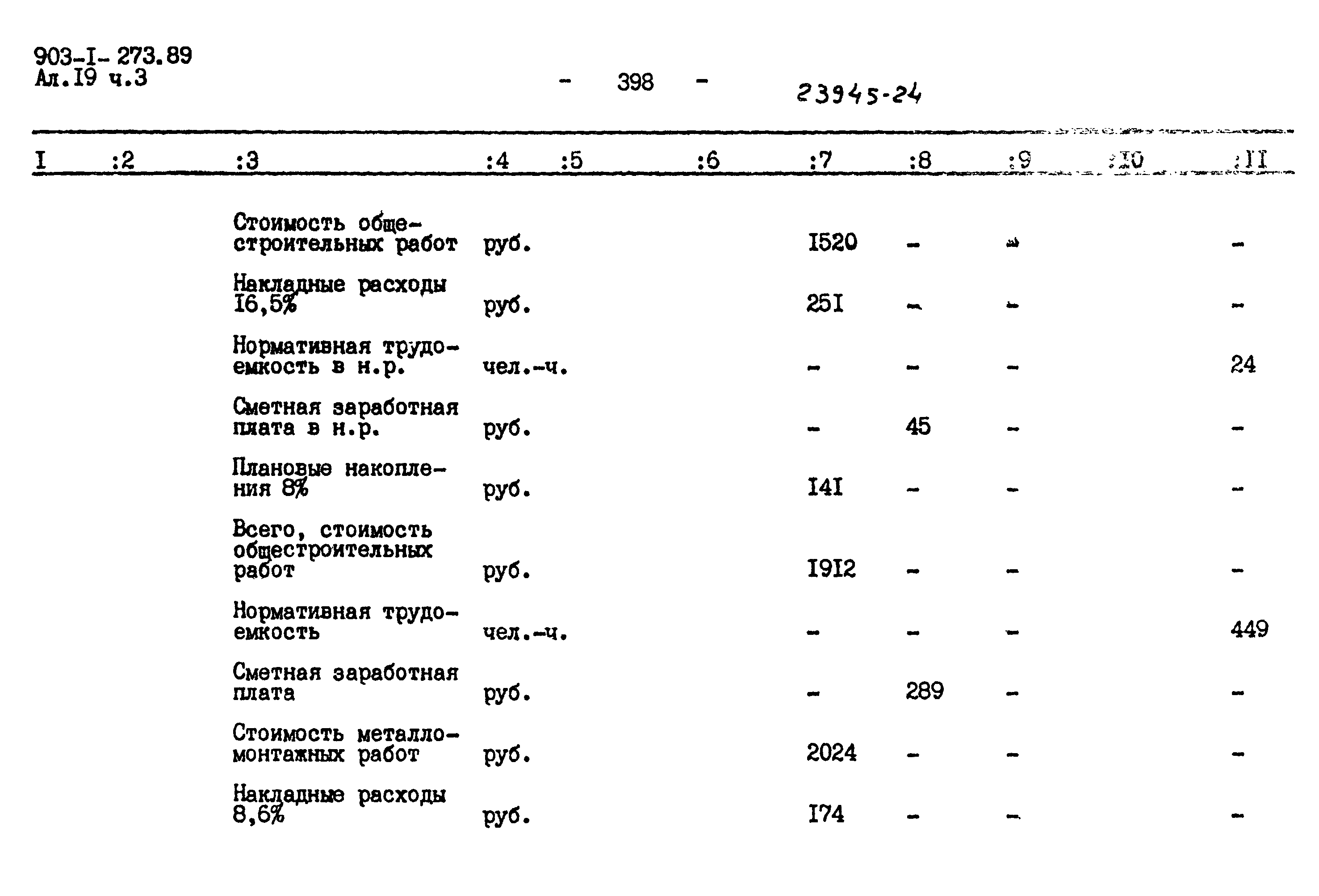 Типовой проект 903-1-273.89