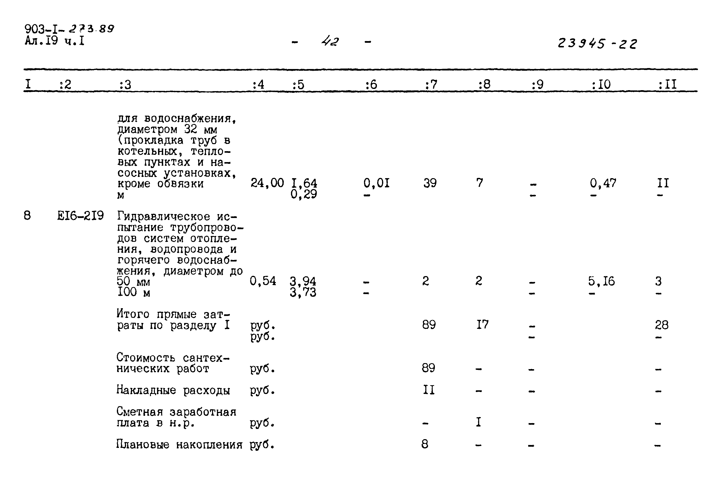 Типовой проект 903-1-273.89