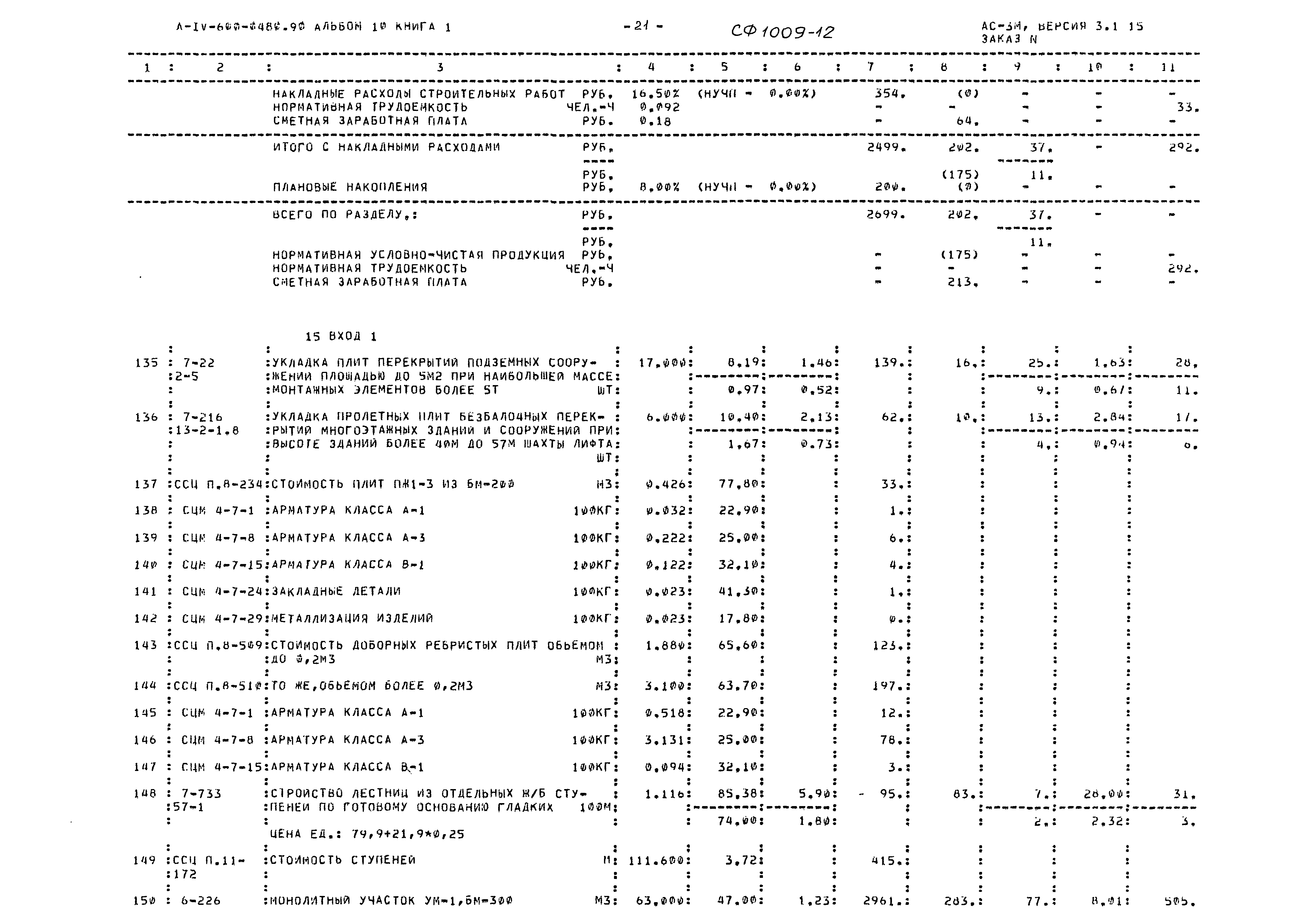 Типовые проектные решения А-IV-600-0480.90