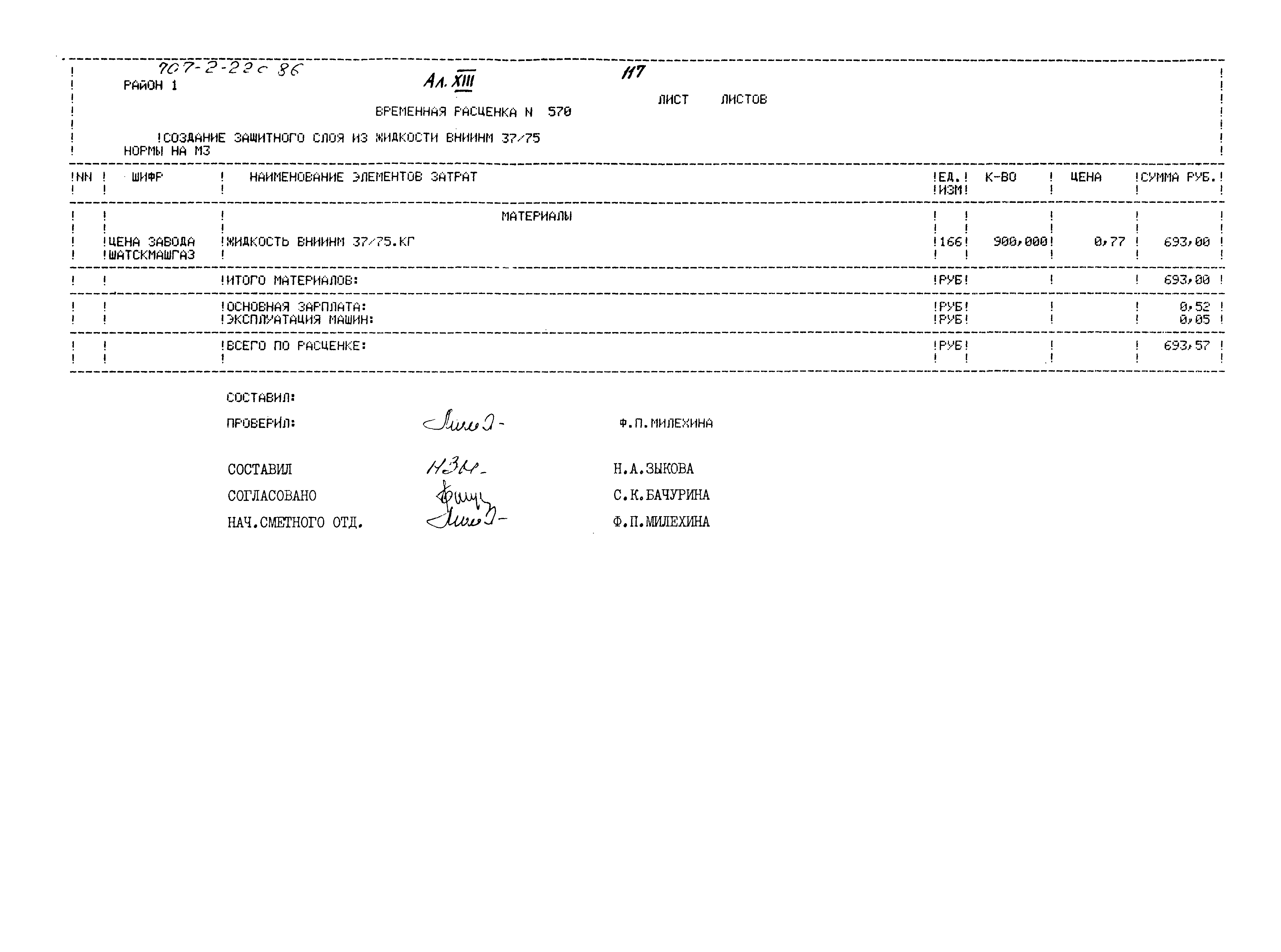 Типовой проект 707-2-22с.86