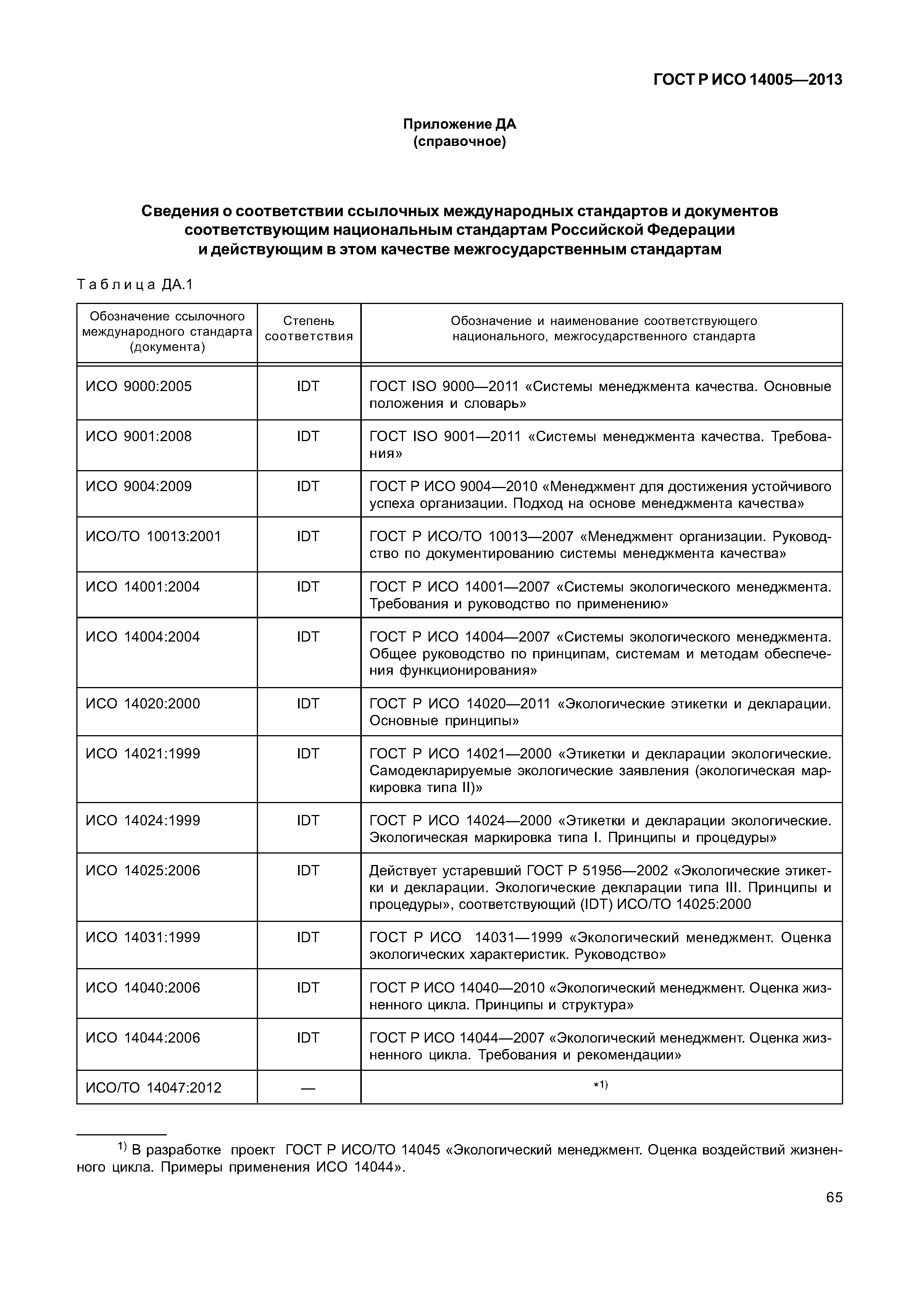 ГОСТ Р ИСО 14005-2013