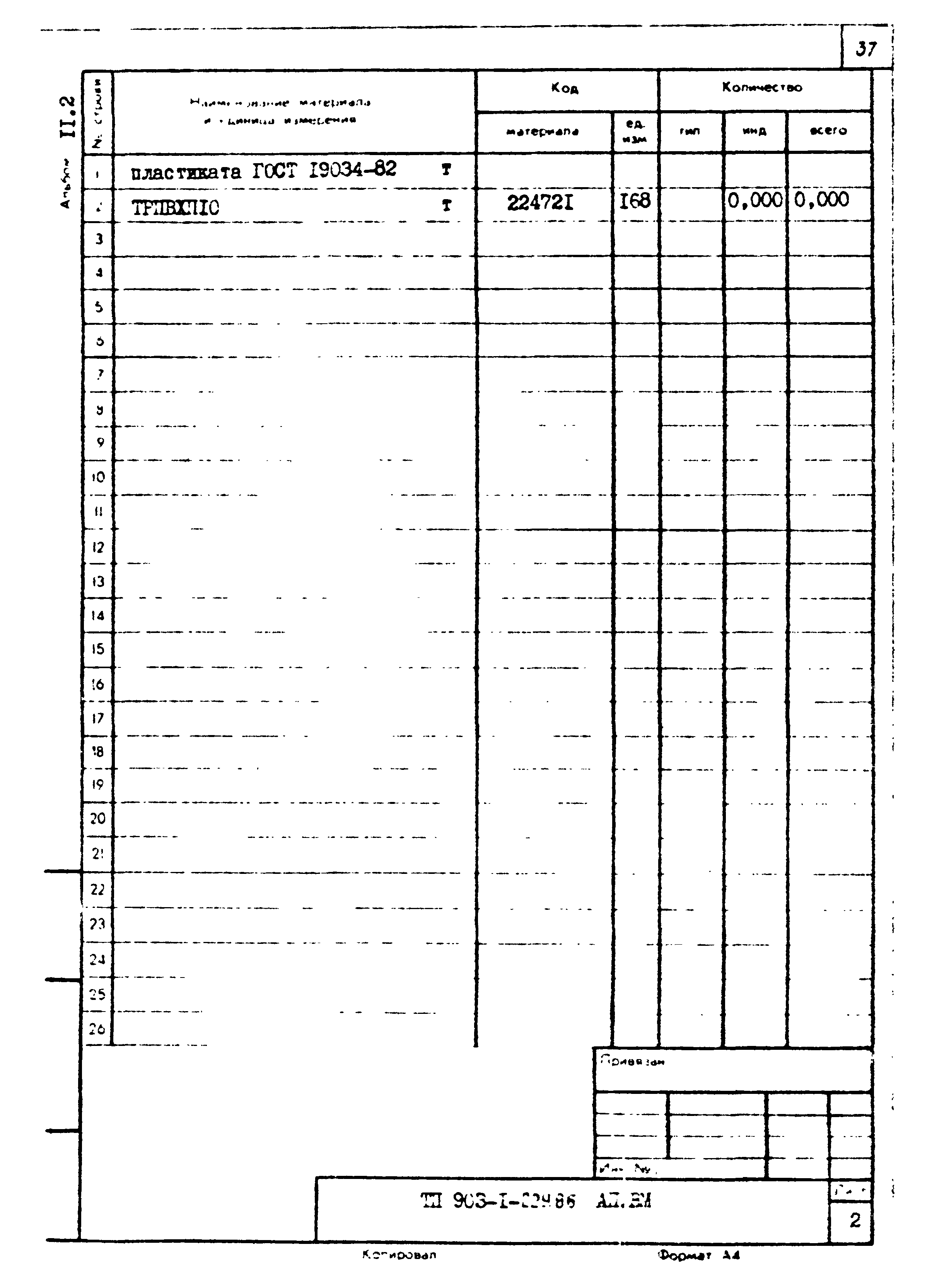 Типовой проект 903-1-229.86