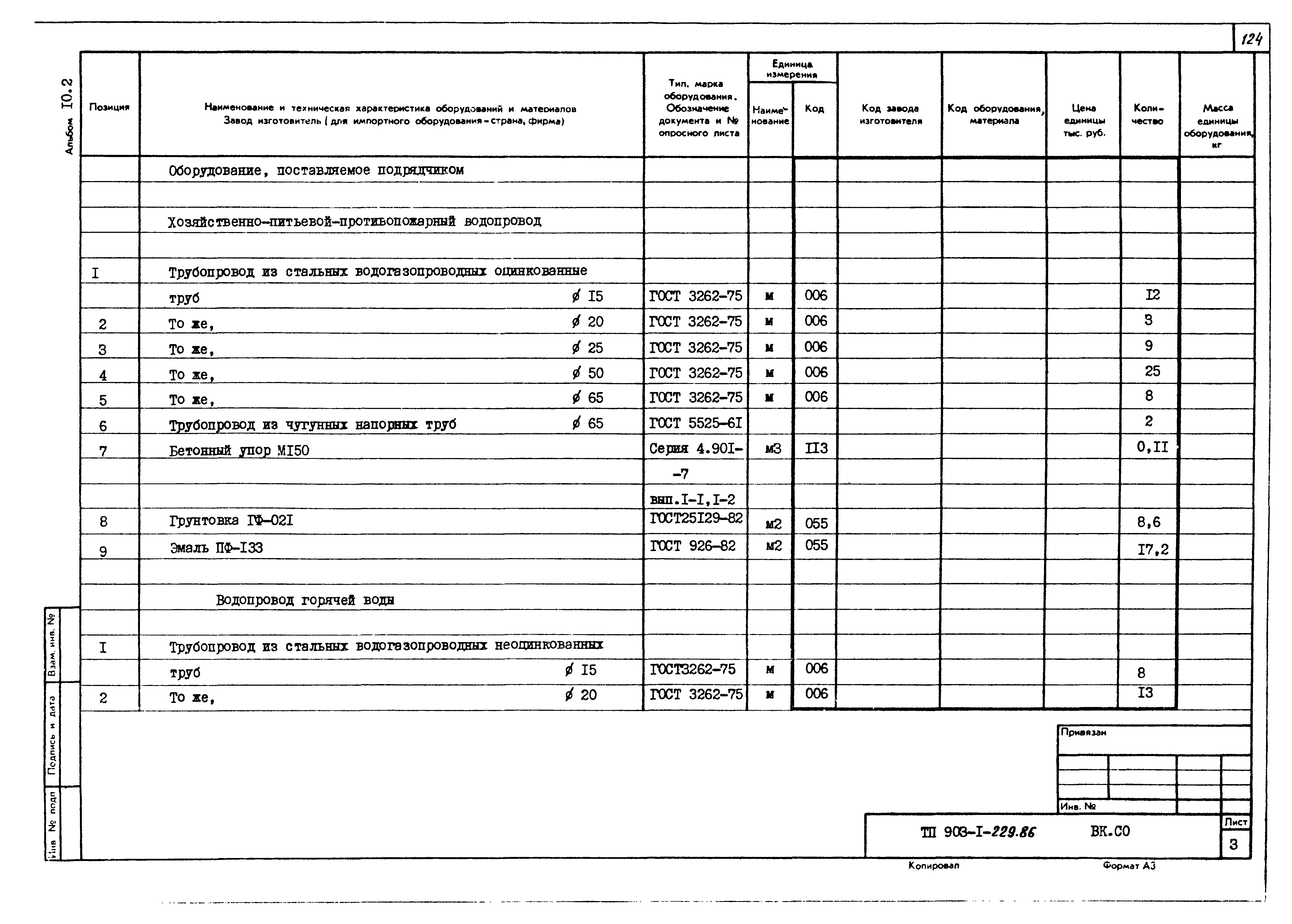 Типовой проект 903-1-229.86