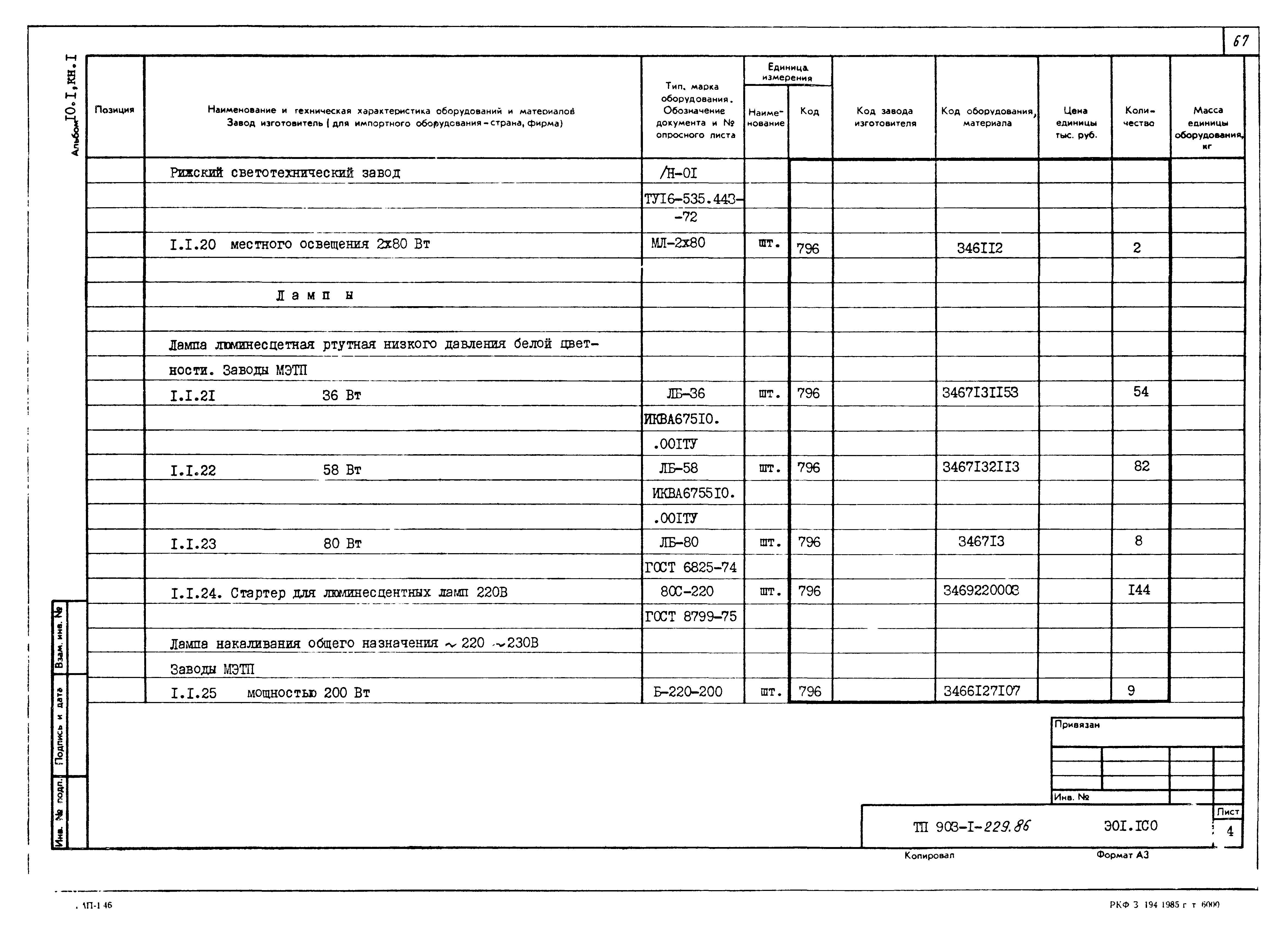 Типовой проект 903-1-229.86