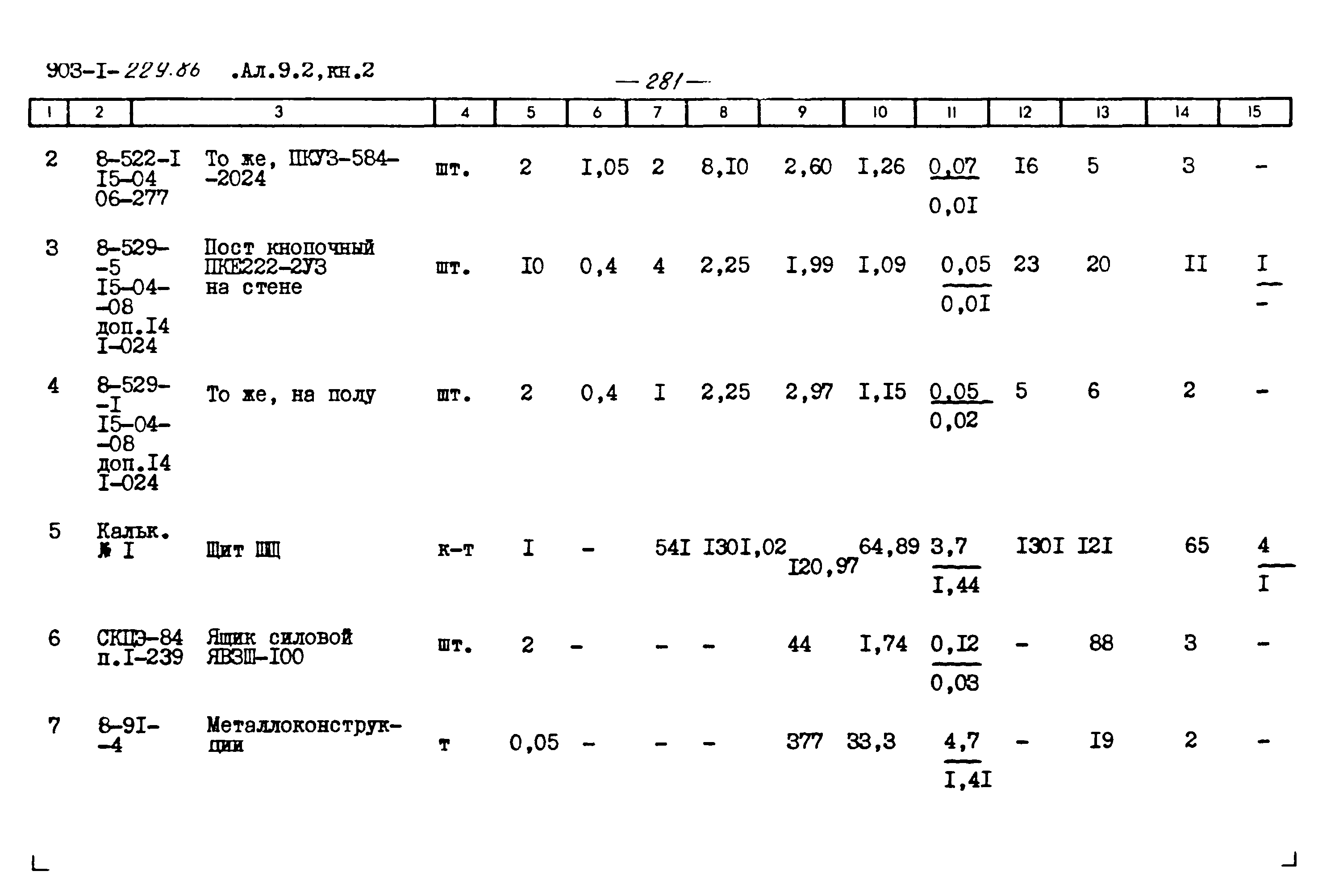 Типовой проект 903-1-229.86