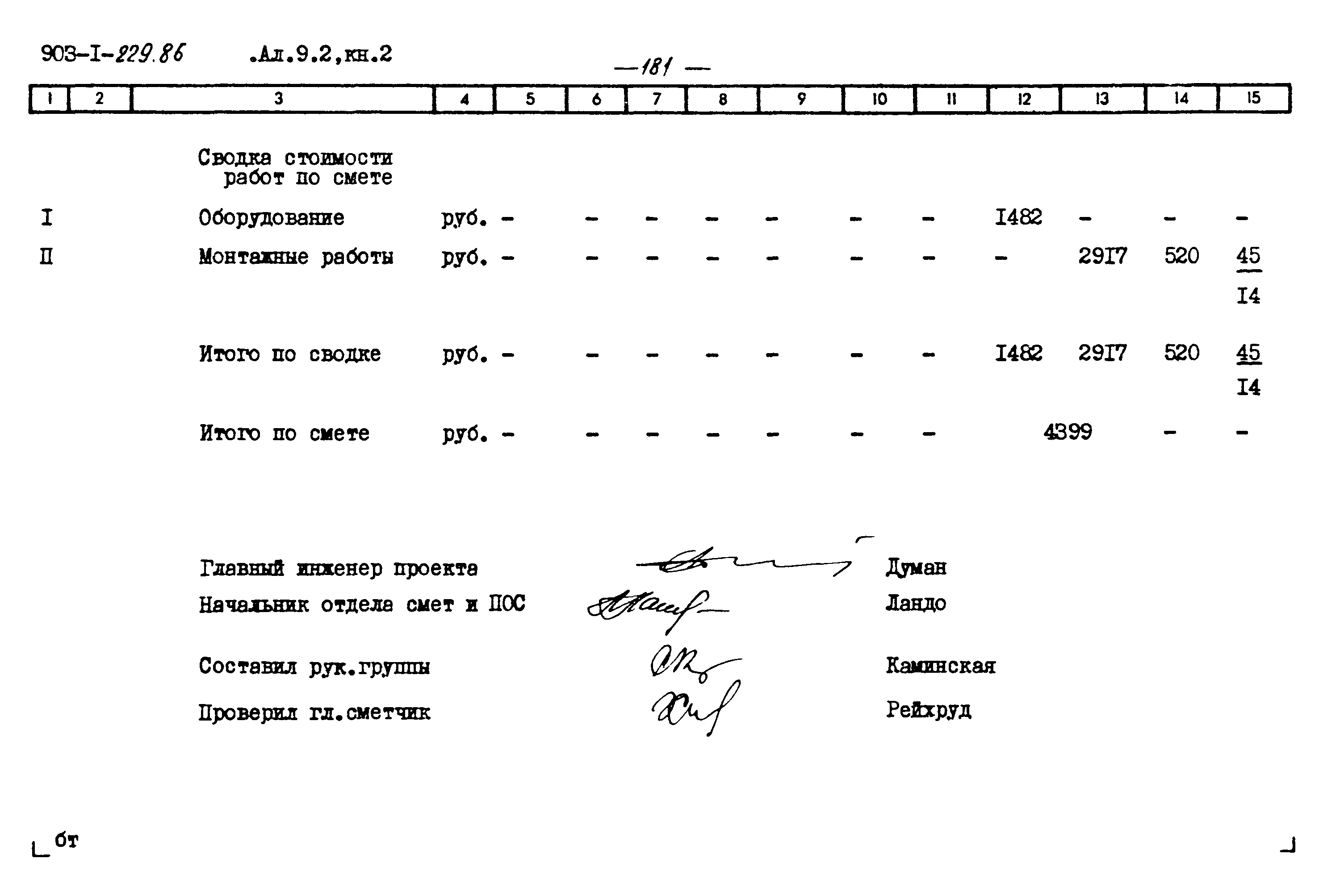 Типовой проект 903-1-229.86