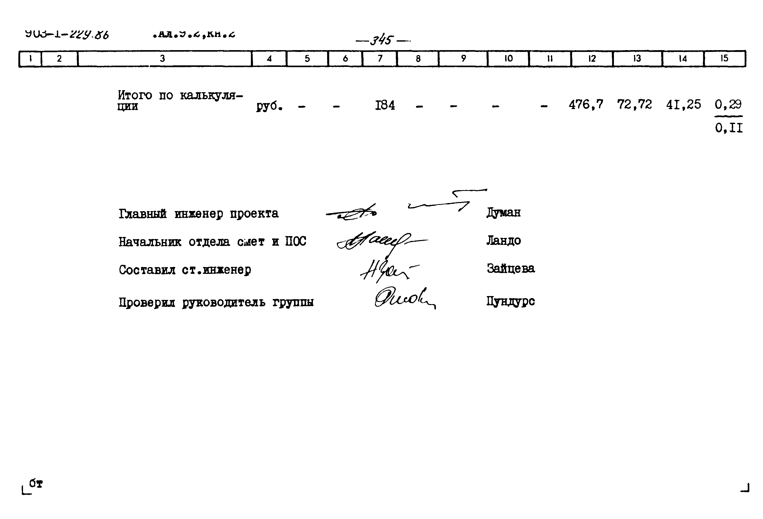 Типовой проект 903-1-229.86