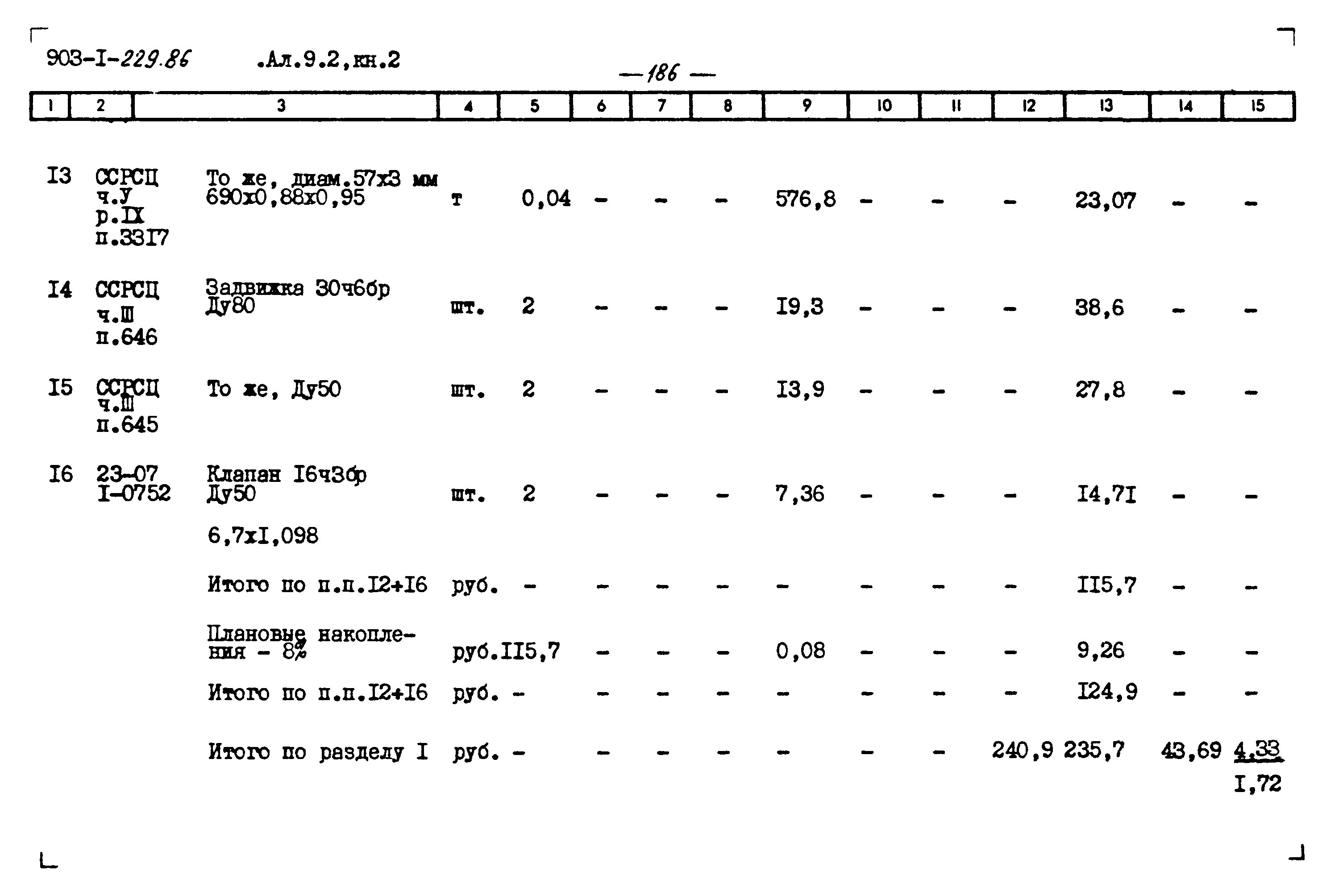 Типовой проект 903-1-229.86