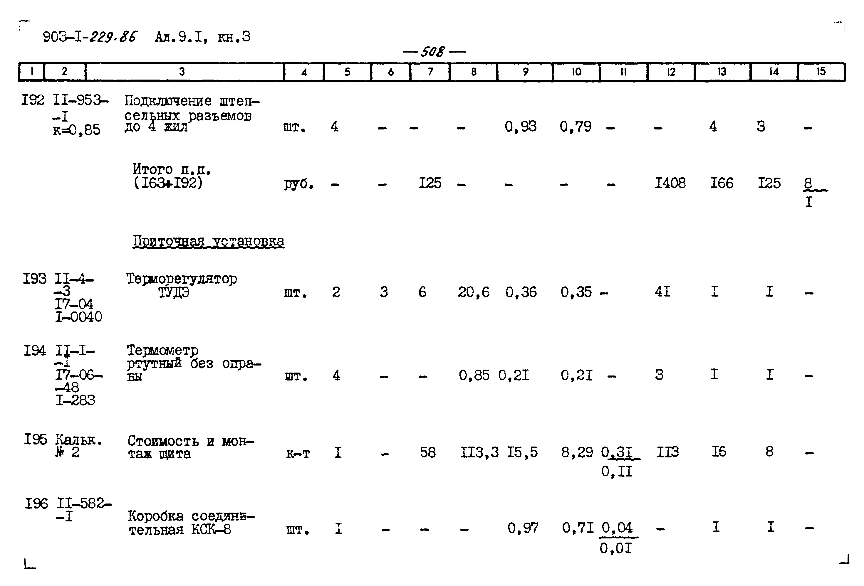 Типовой проект 903-1-229.86