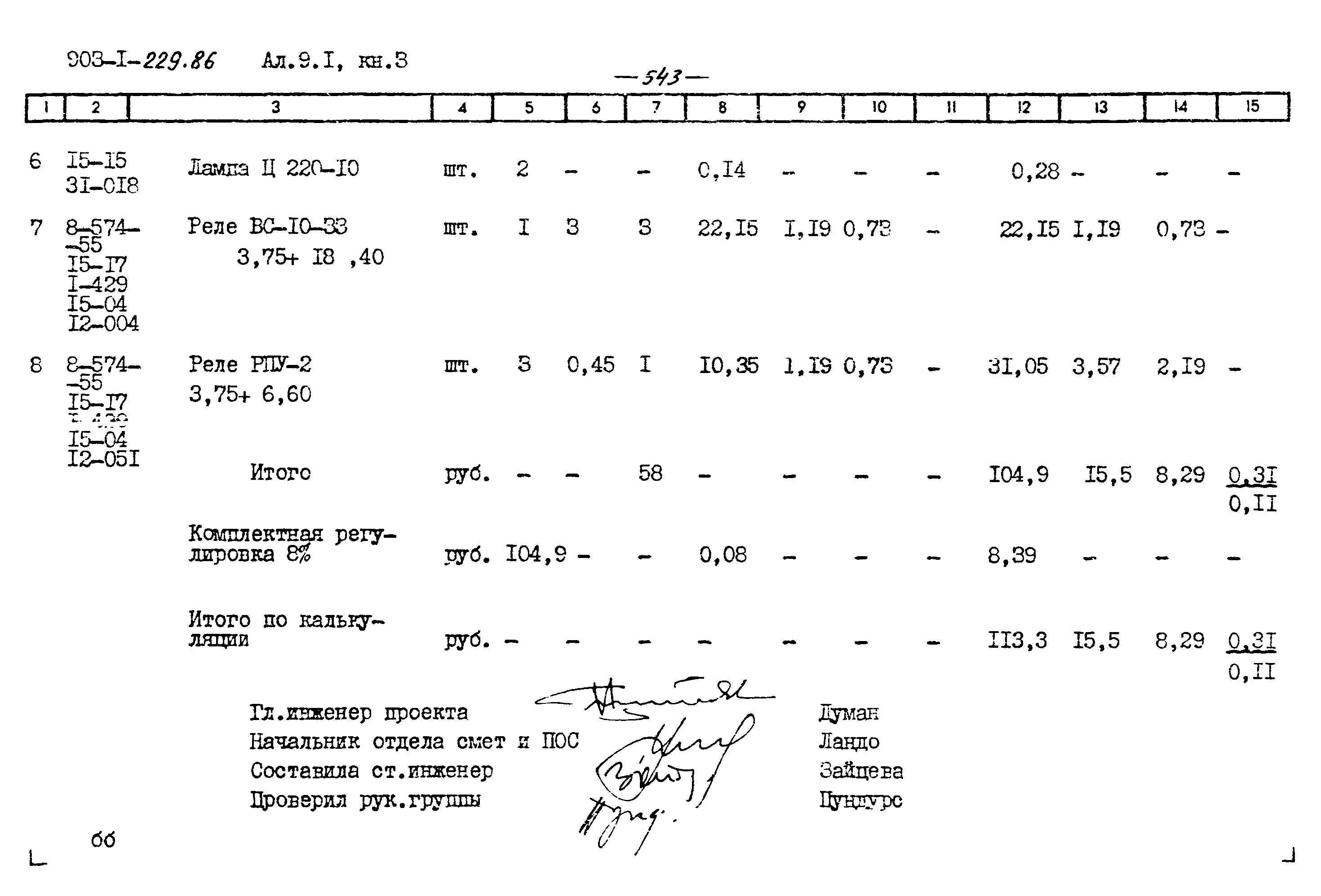 Типовой проект 903-1-229.86