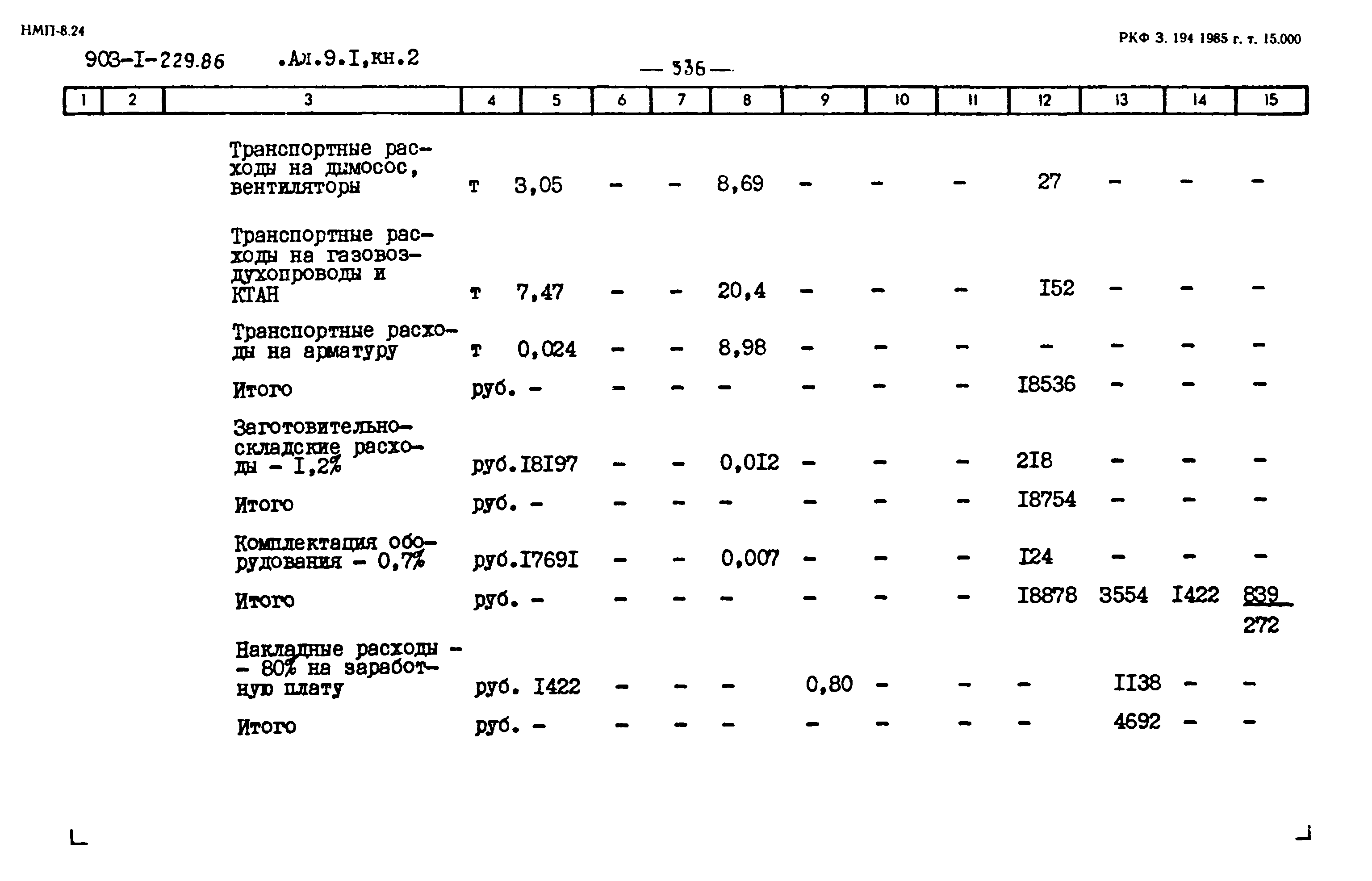 Типовой проект 903-1-229.86