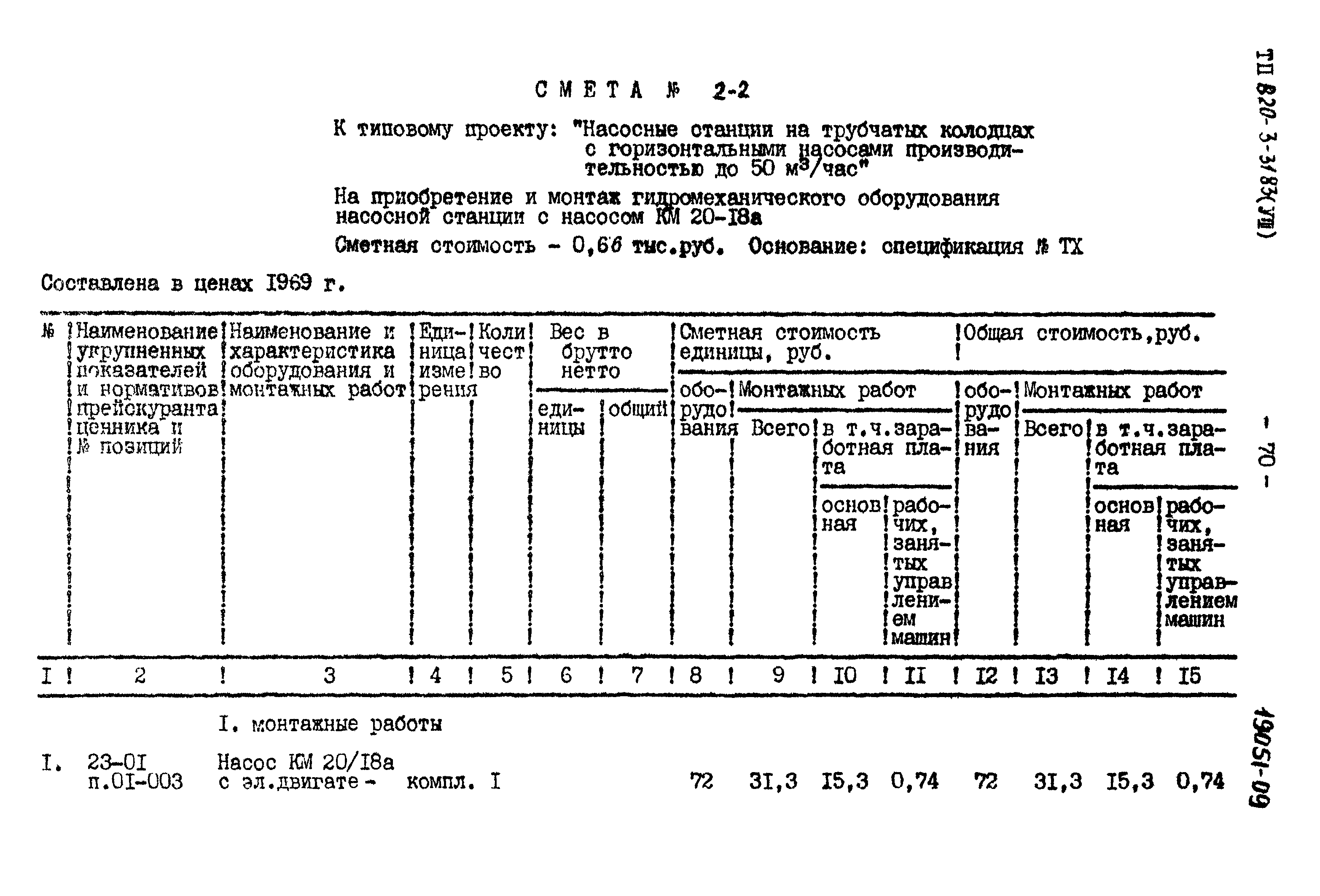 Типовой проект 820-3-31.83