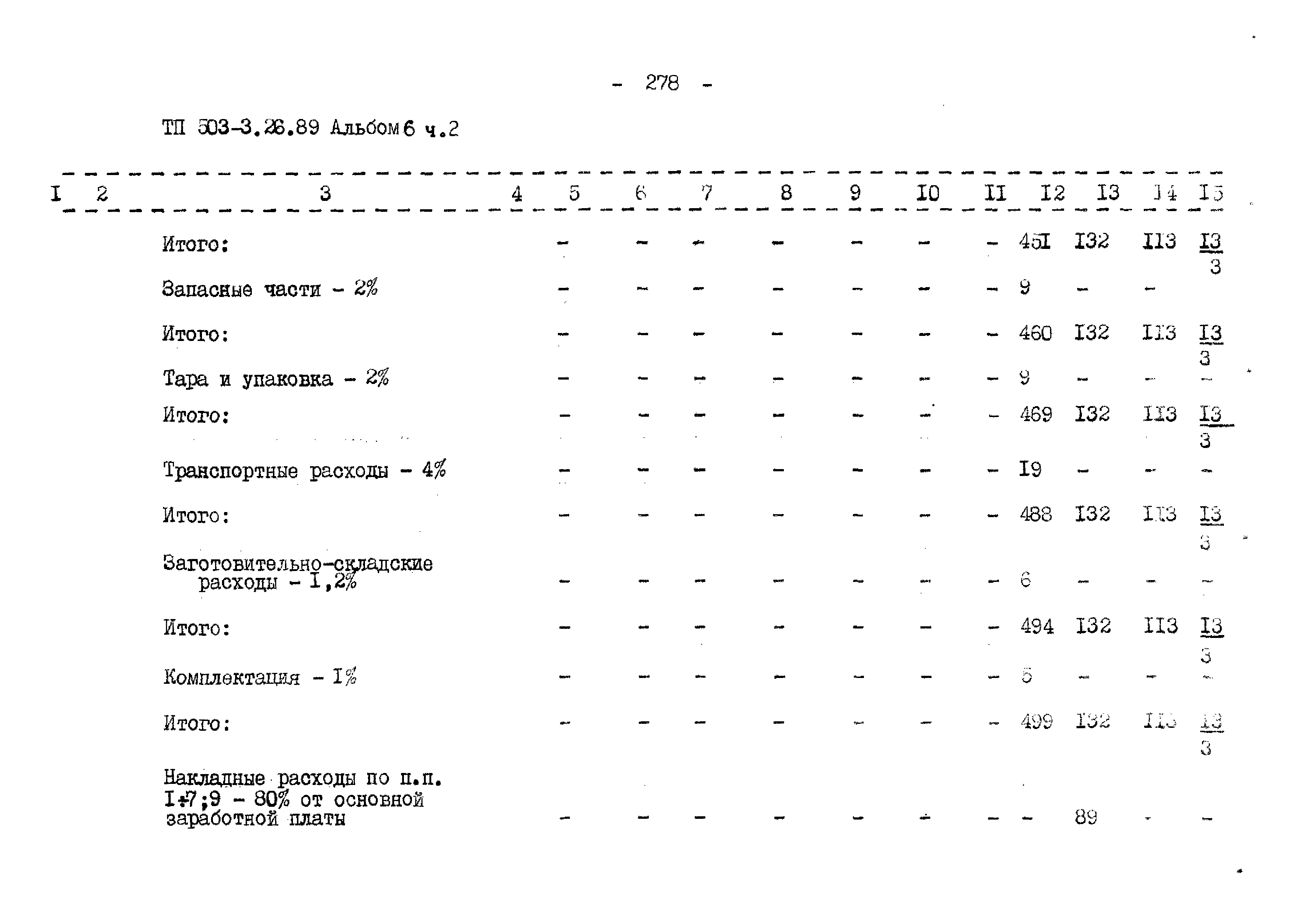 Типовой проект 503-3-26.89