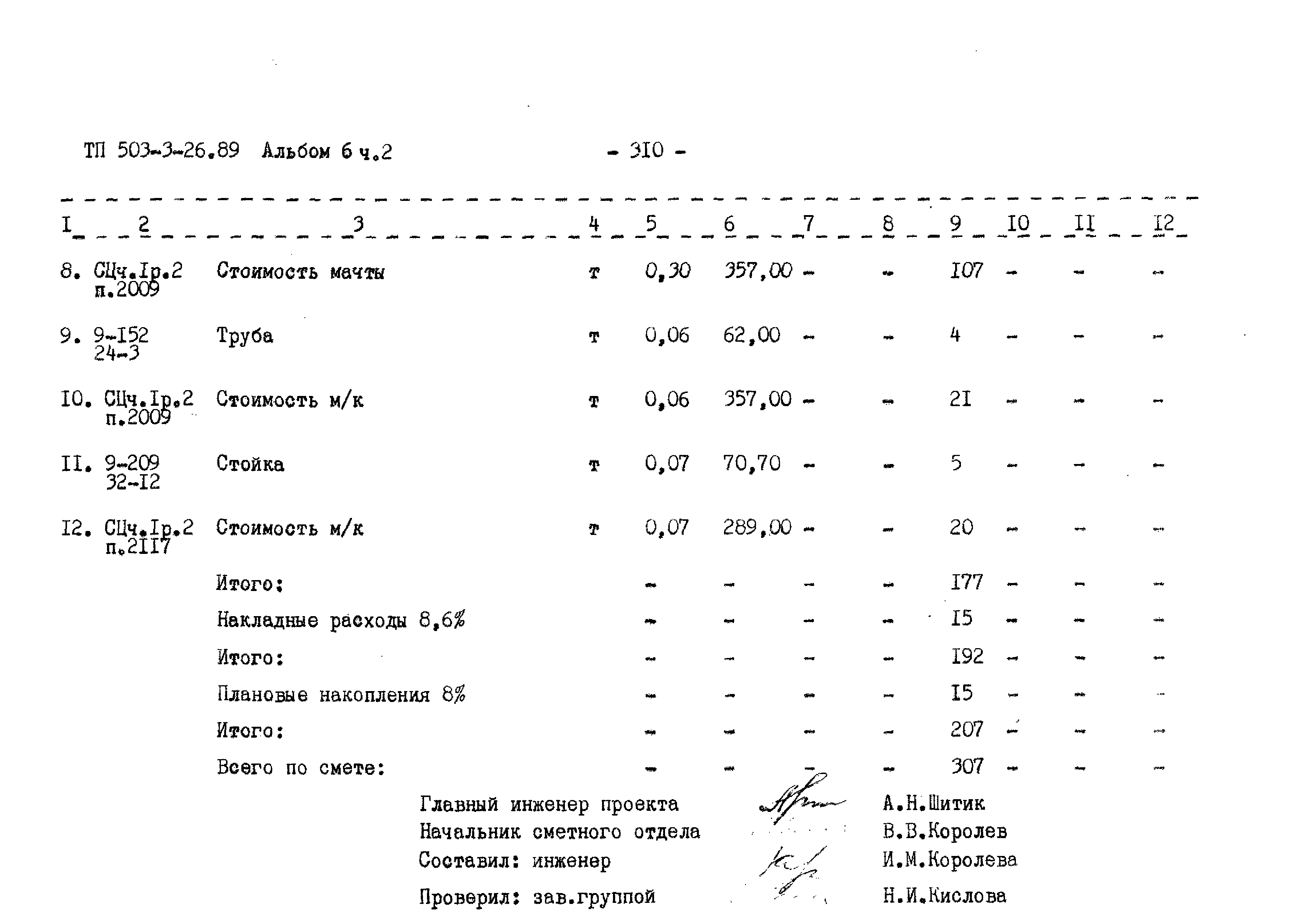 Типовой проект 503-3-26.89