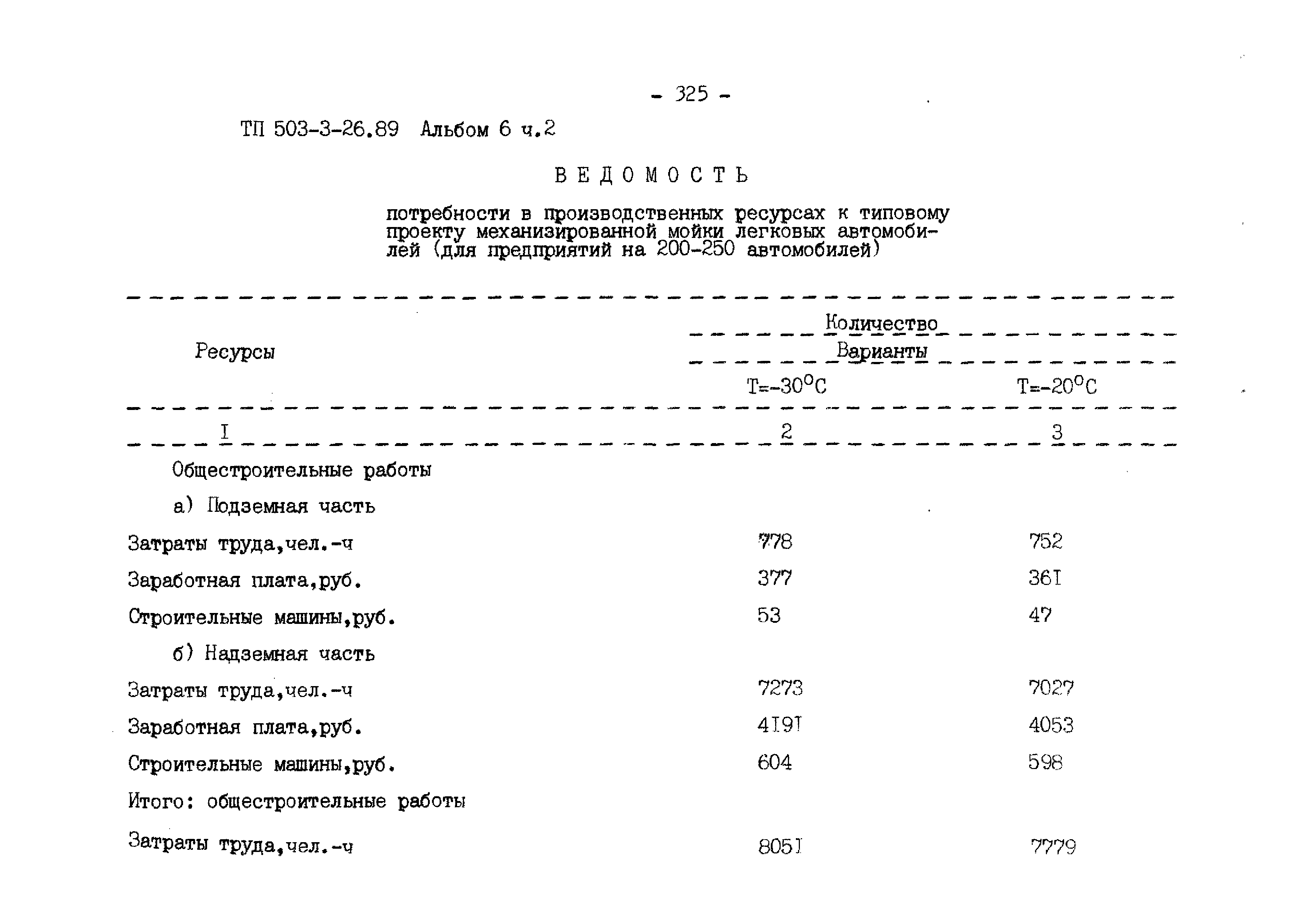 Типовой проект 503-3-26.89