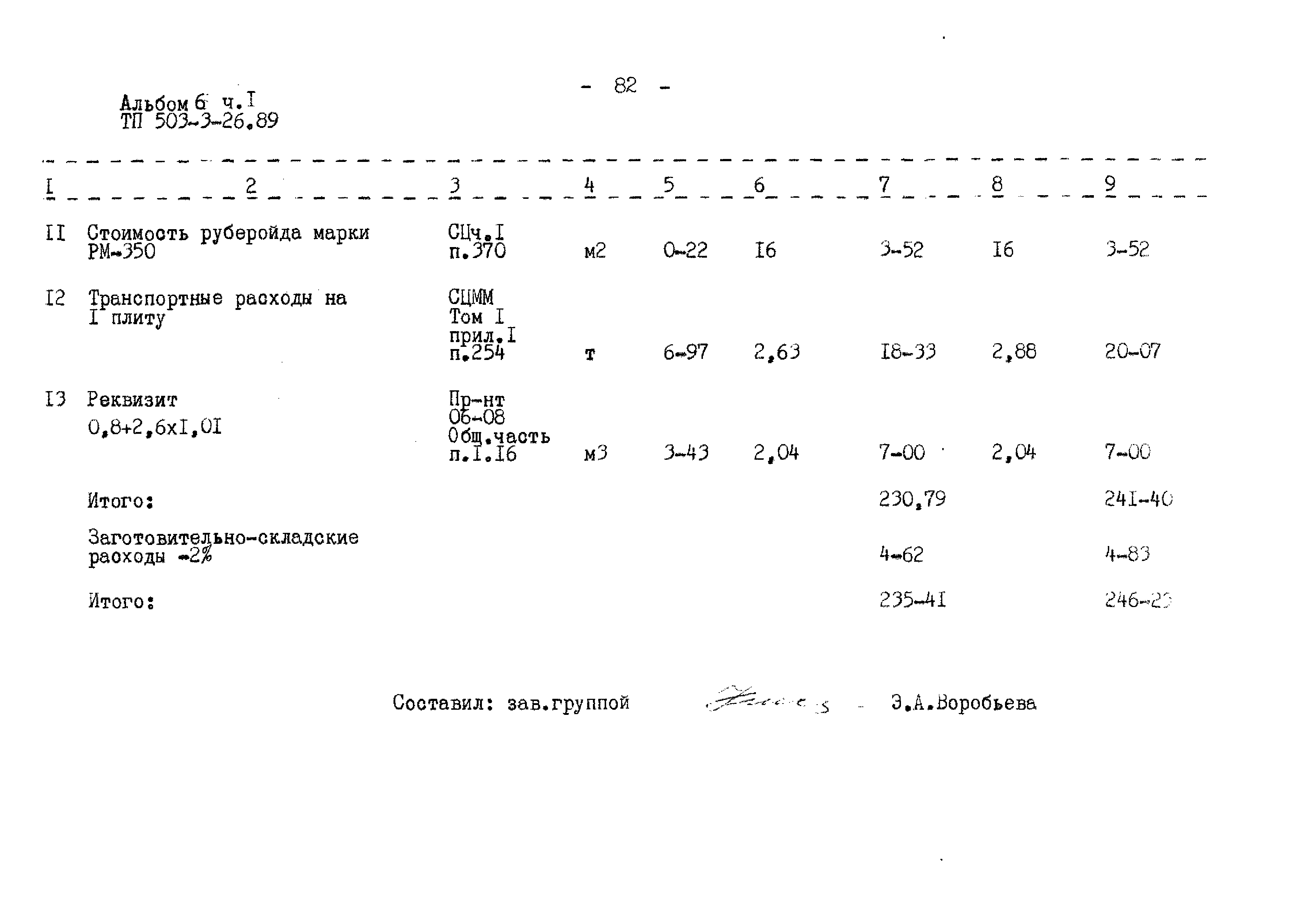 Типовой проект 503-3-26.89