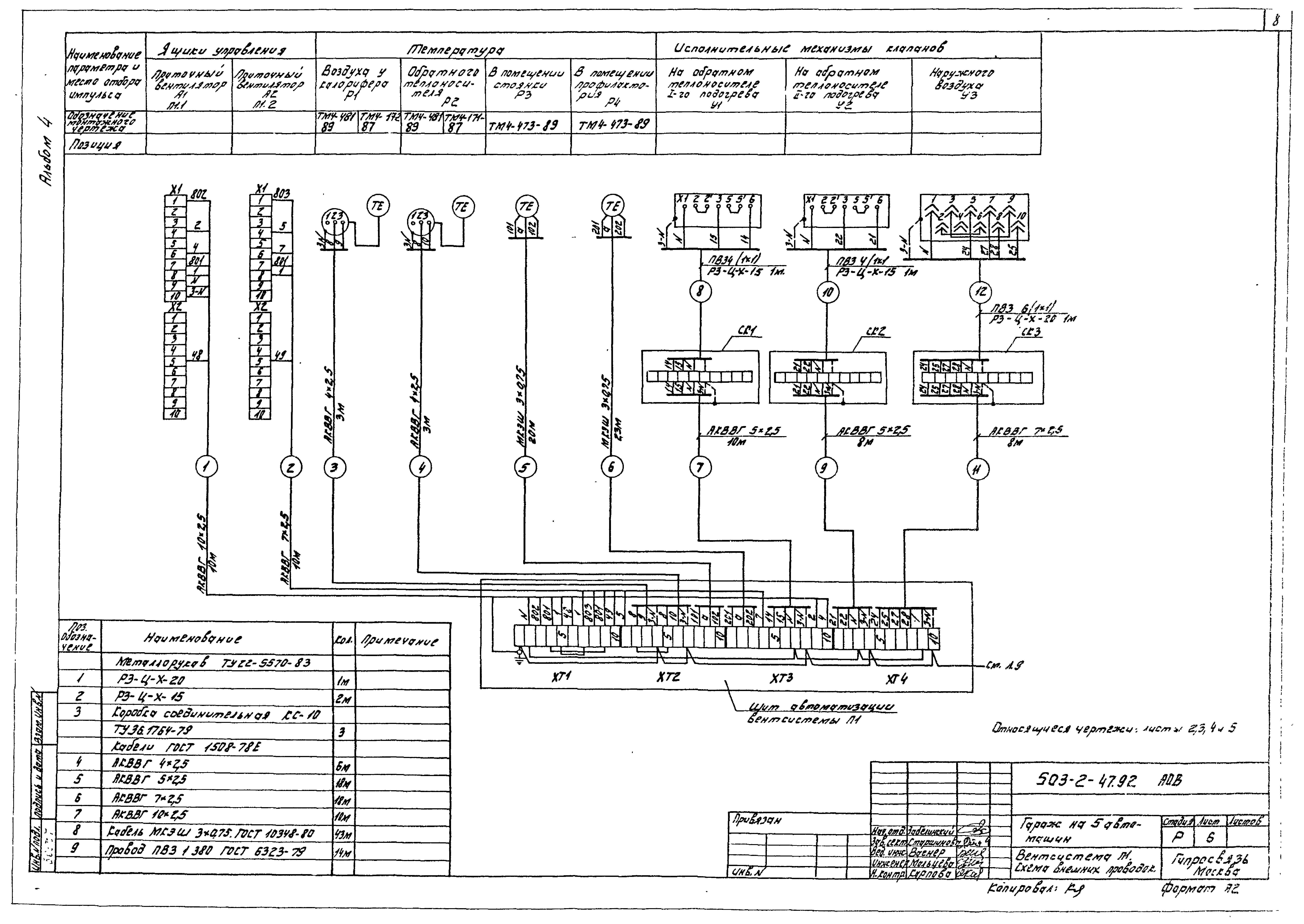 Типовой проект 503-2-47.92