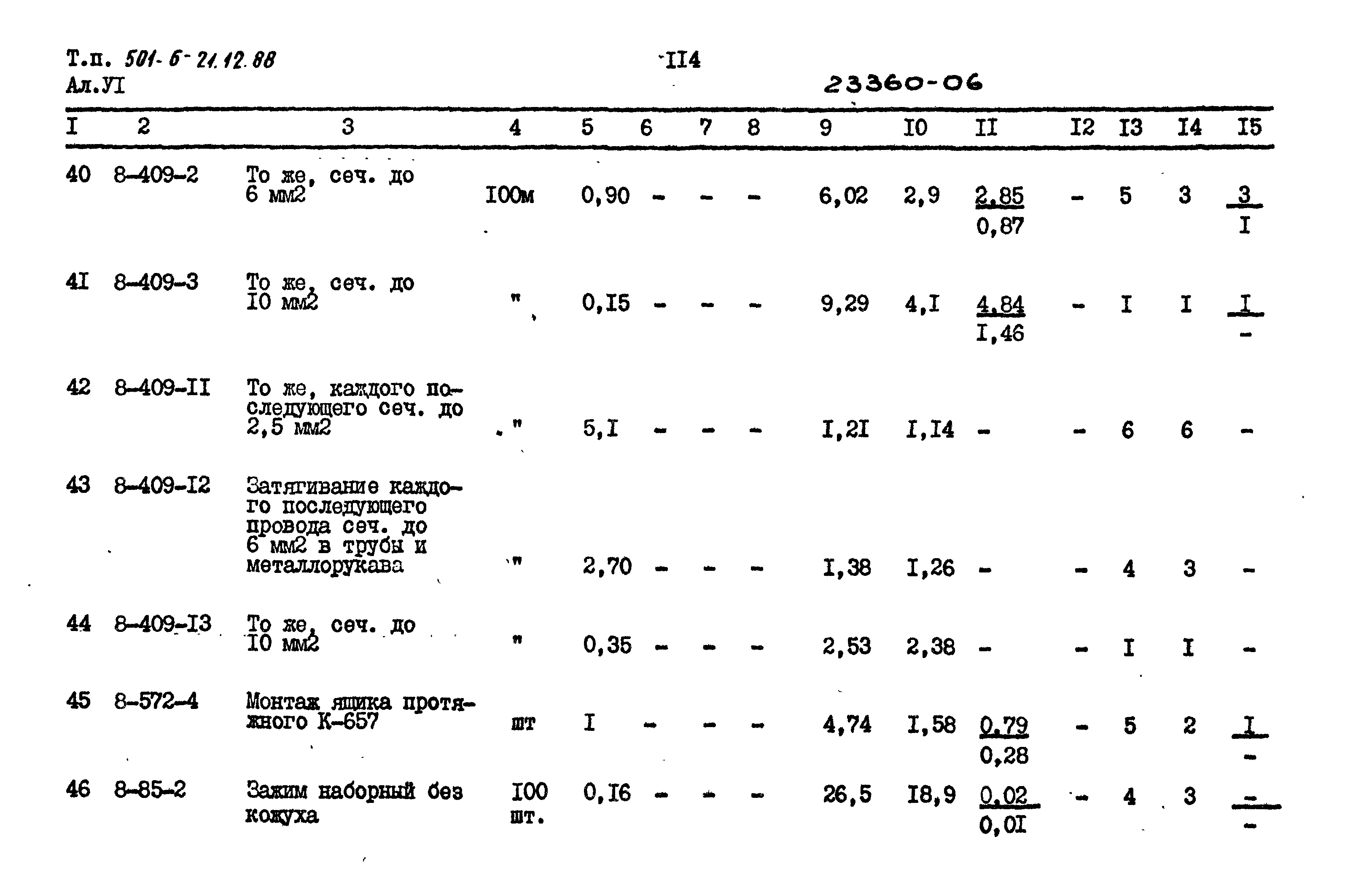 Типовой проект 501-6-21.12.88