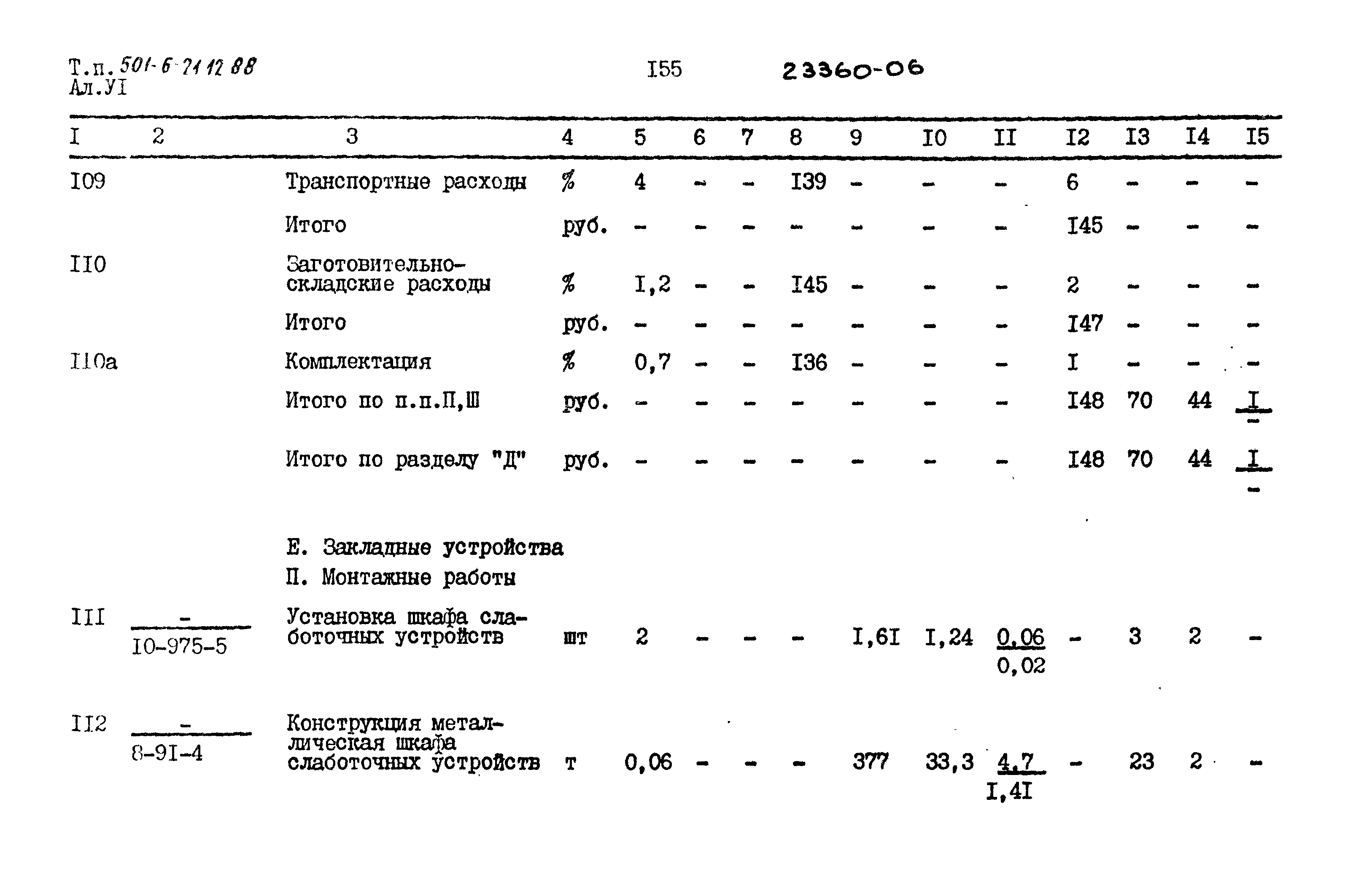 Типовой проект 501-6-21.12.88