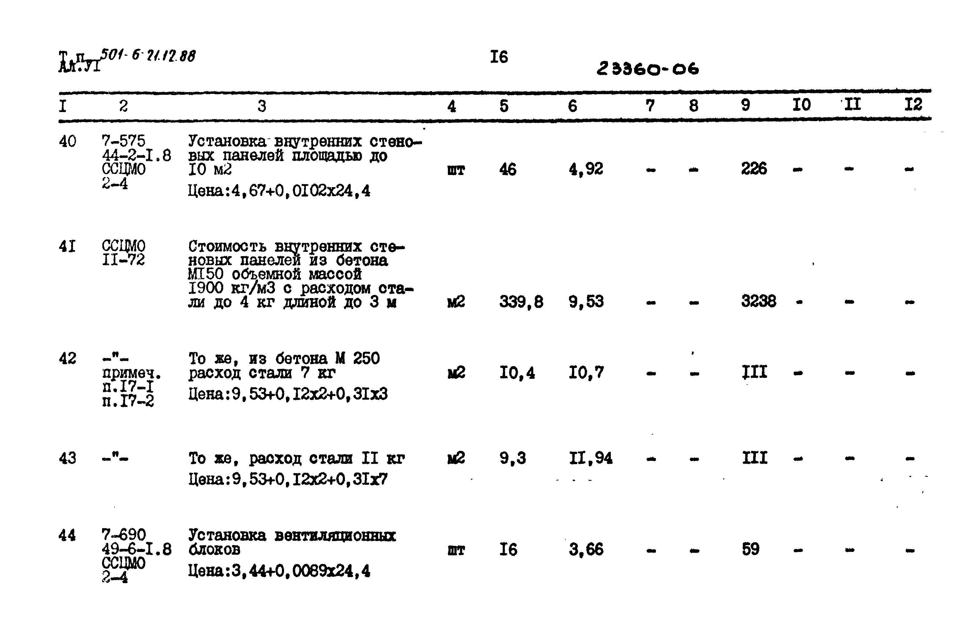 Типовой проект 501-6-21.12.88